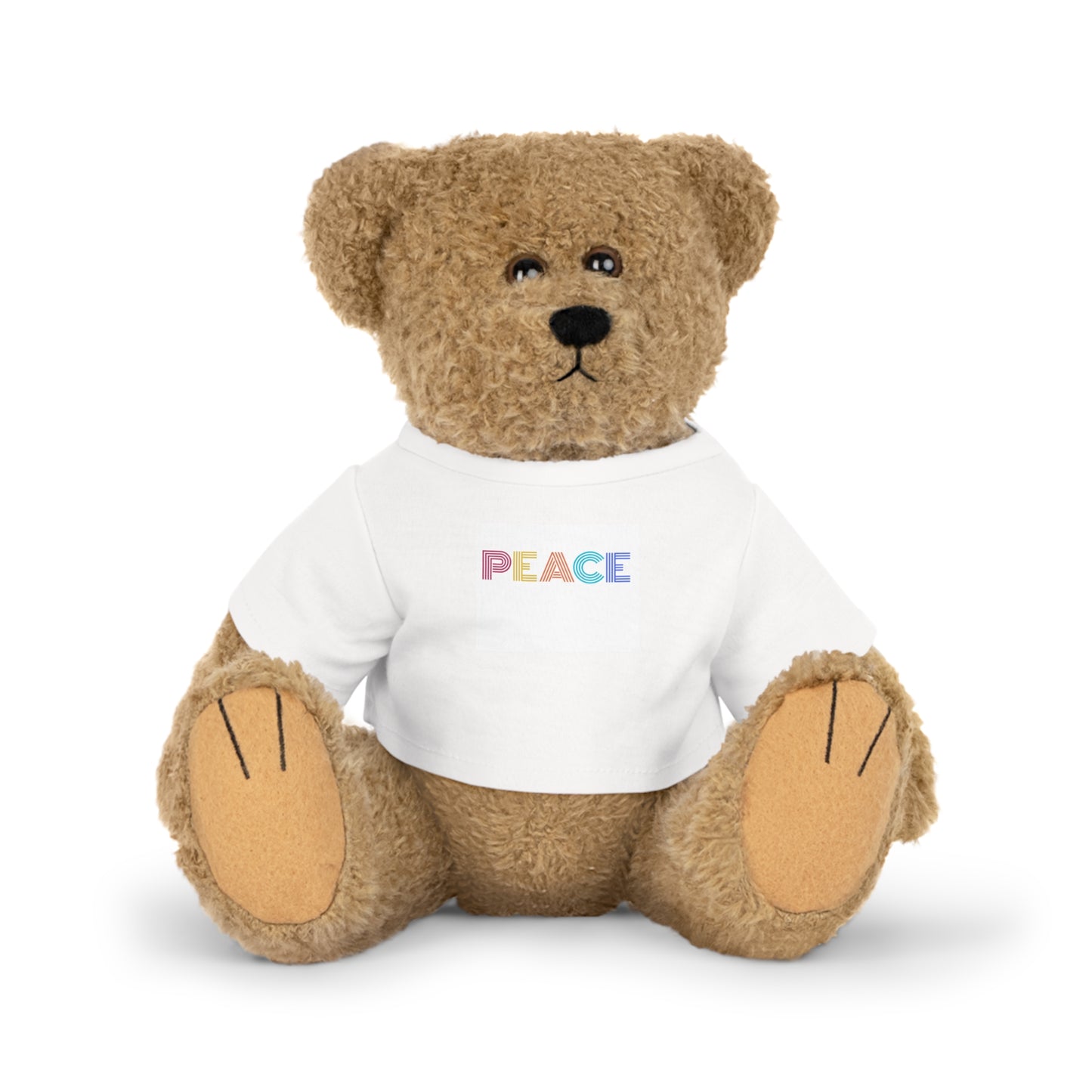 Plush Toy with PEACE Shirt