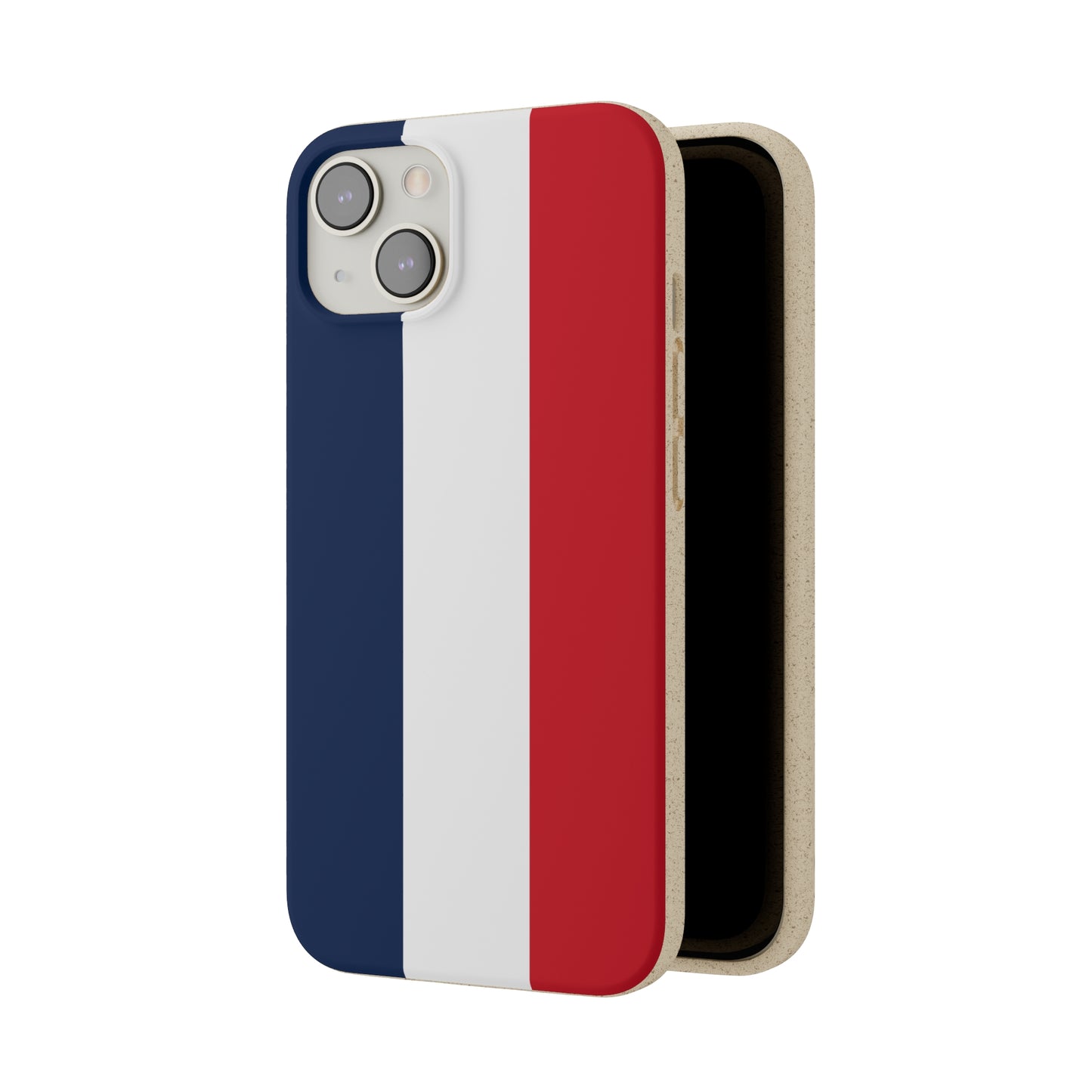 Biodegradable Cases, French Tricolour