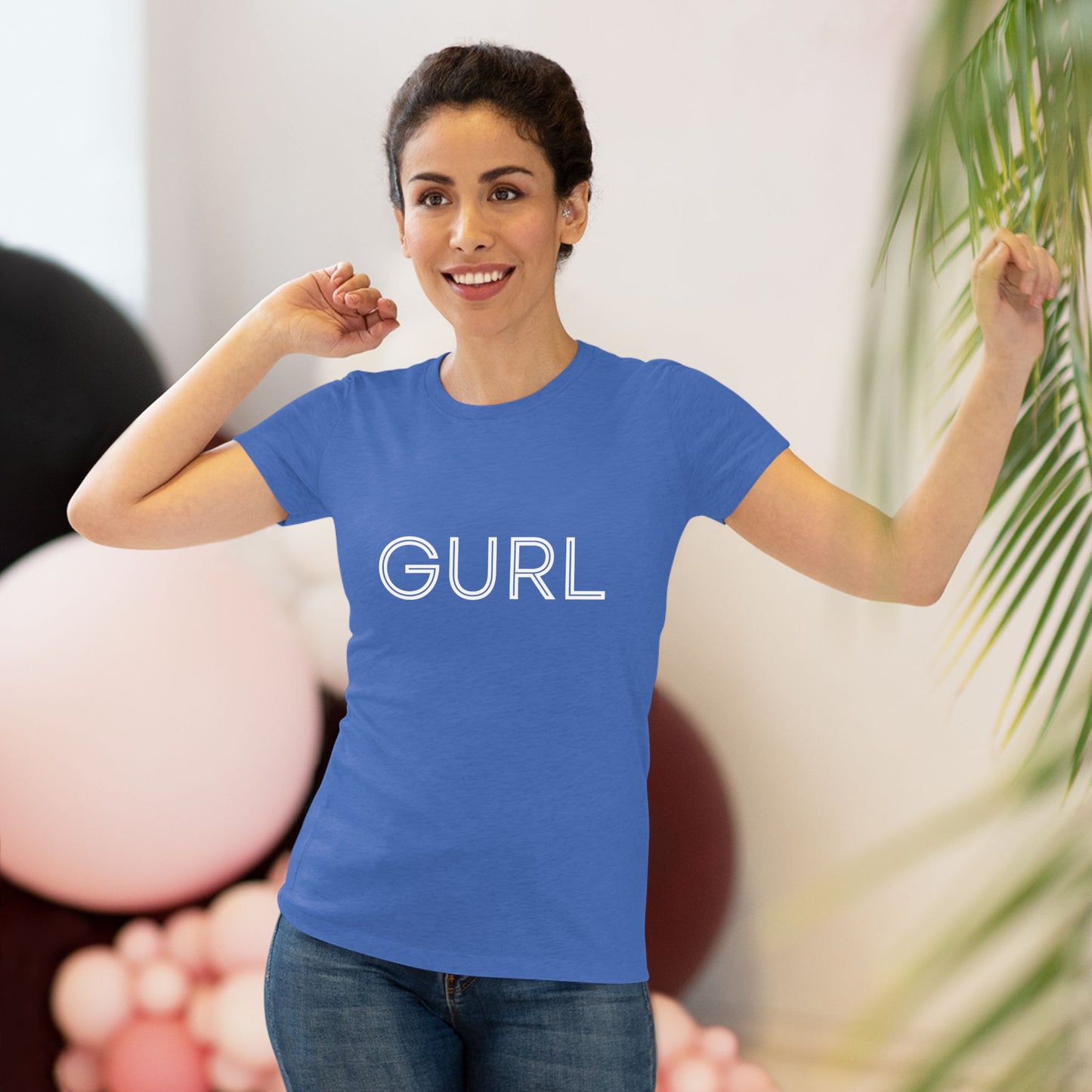 Women's Triblend Tee, GURL