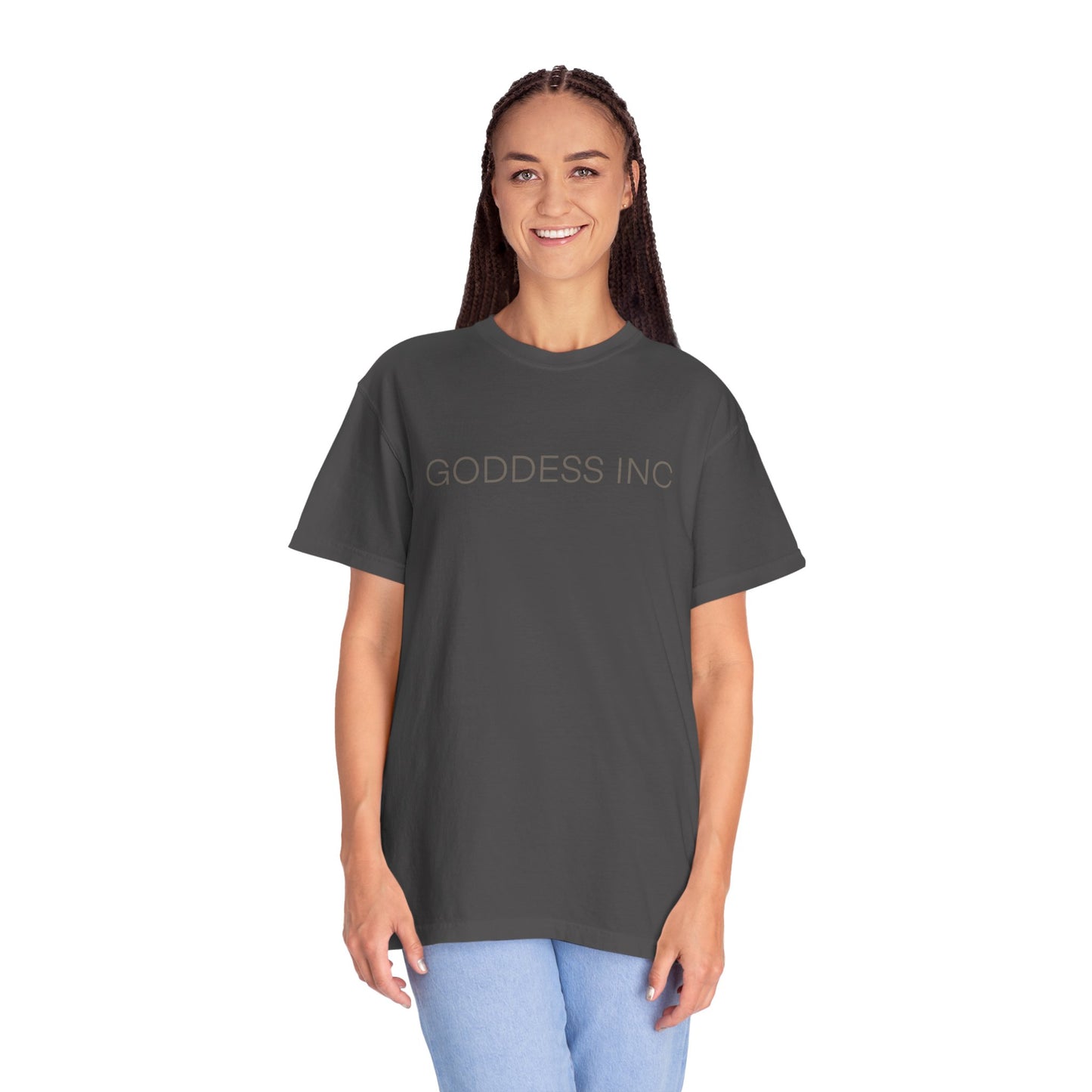 GODDESS INC Garment-Dyed T-shirt