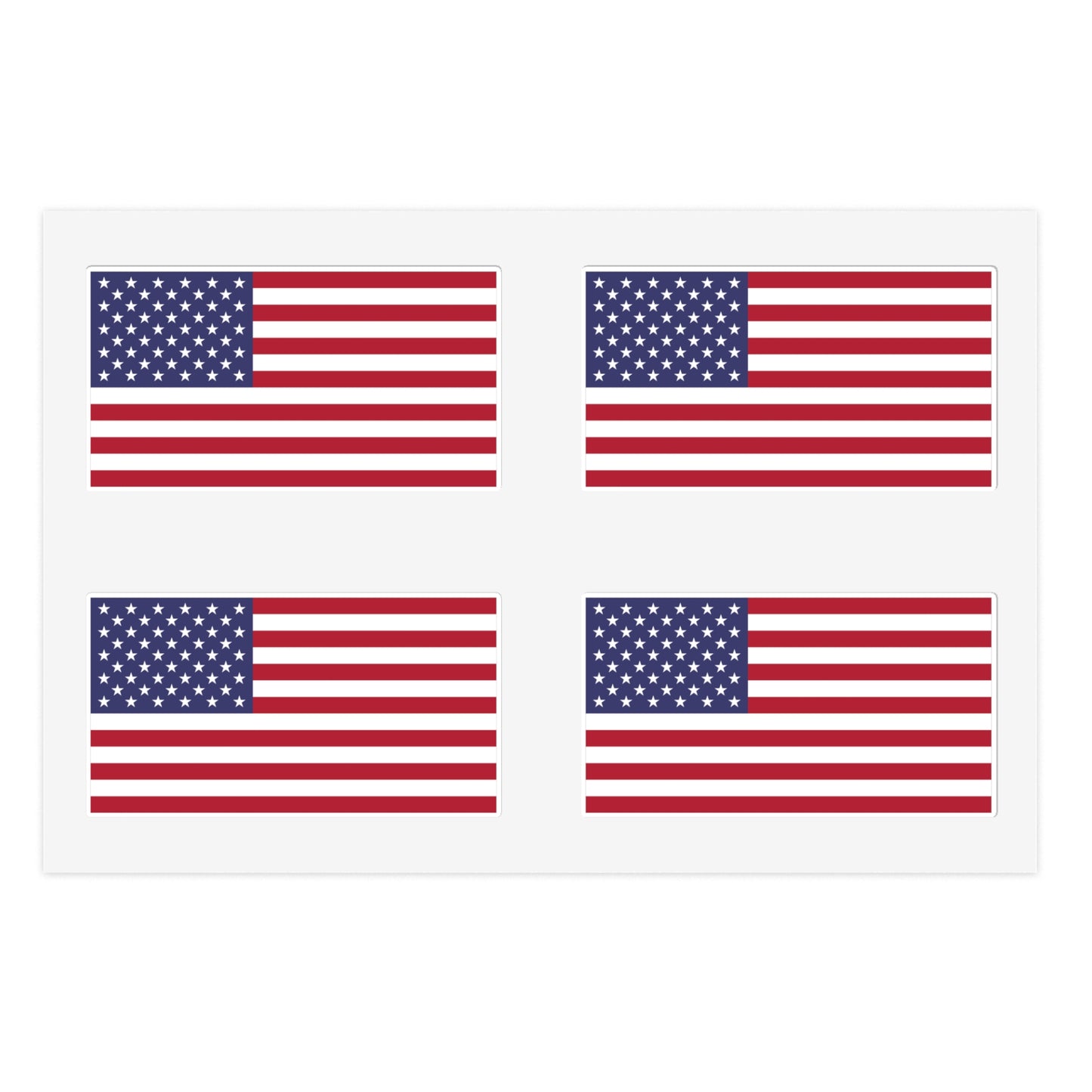 Sticker Sheets, American Flag