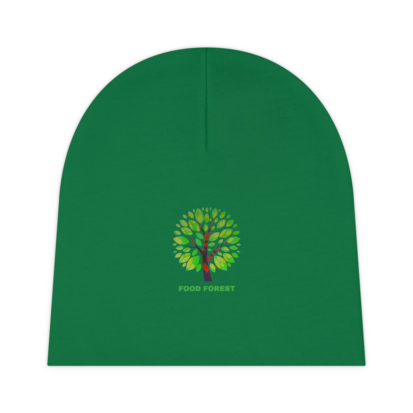 FOOD FOREST Baby Beanie, Green