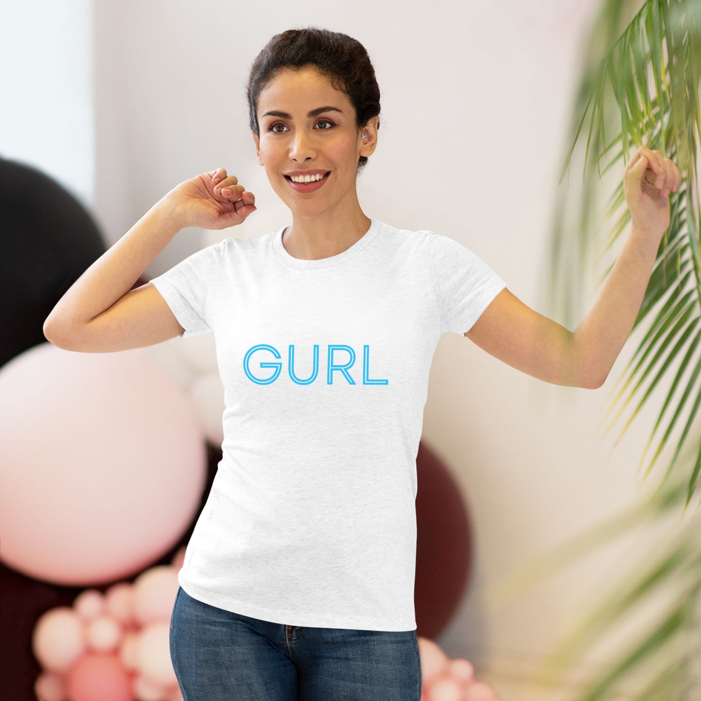 Women's Triblend Tee, GURL