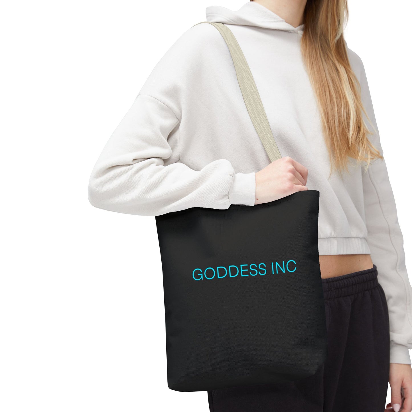 GODDESS INC Tote Bag, Black
