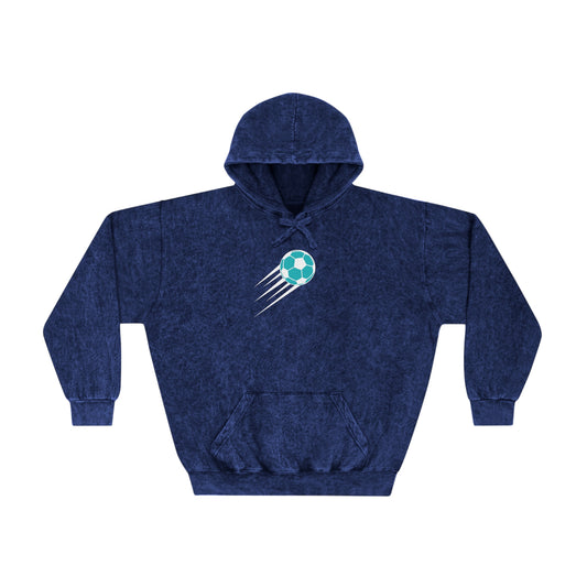 SOCCER Unisex Mineral Wash Hoodie