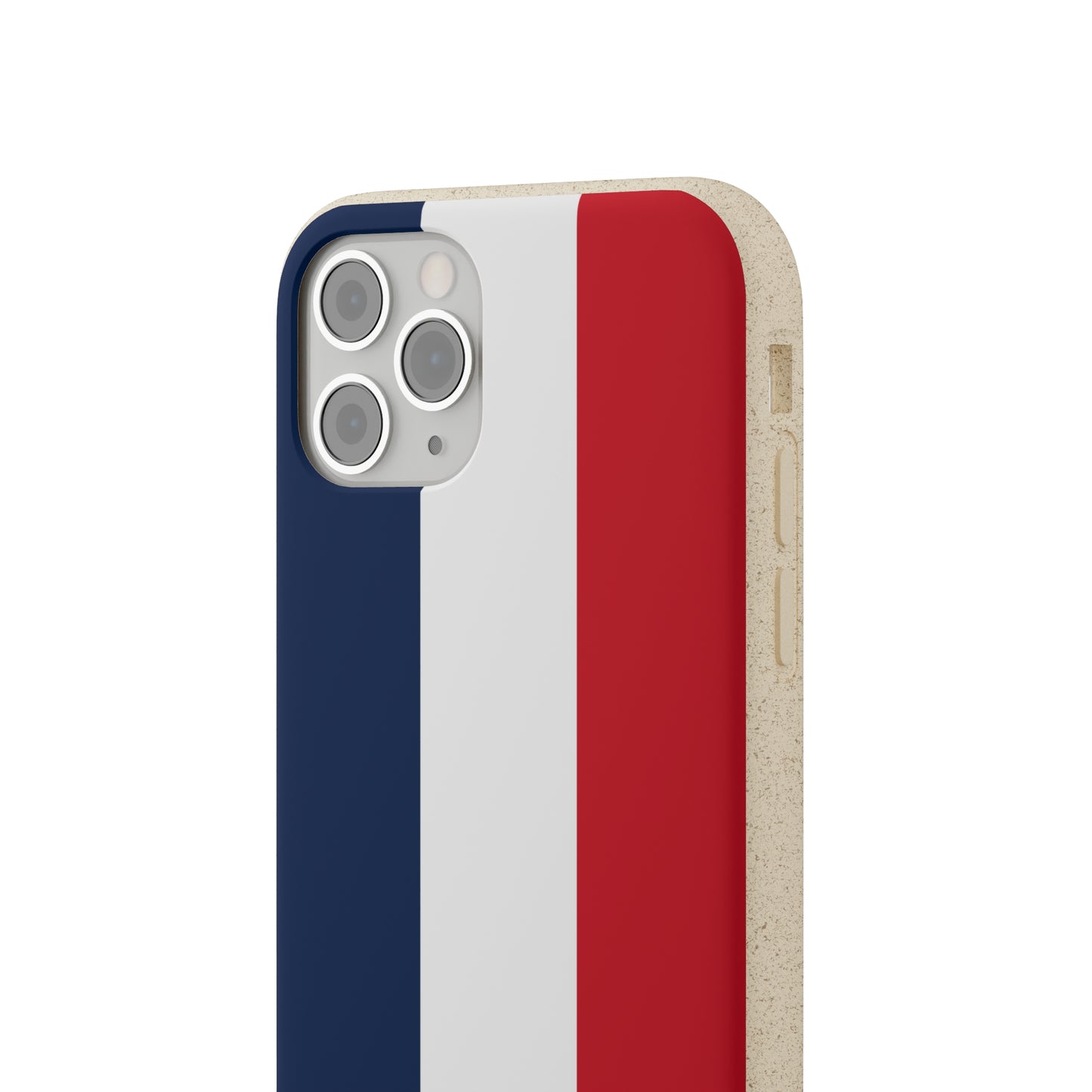 Biodegradable Cases, French Tricolour