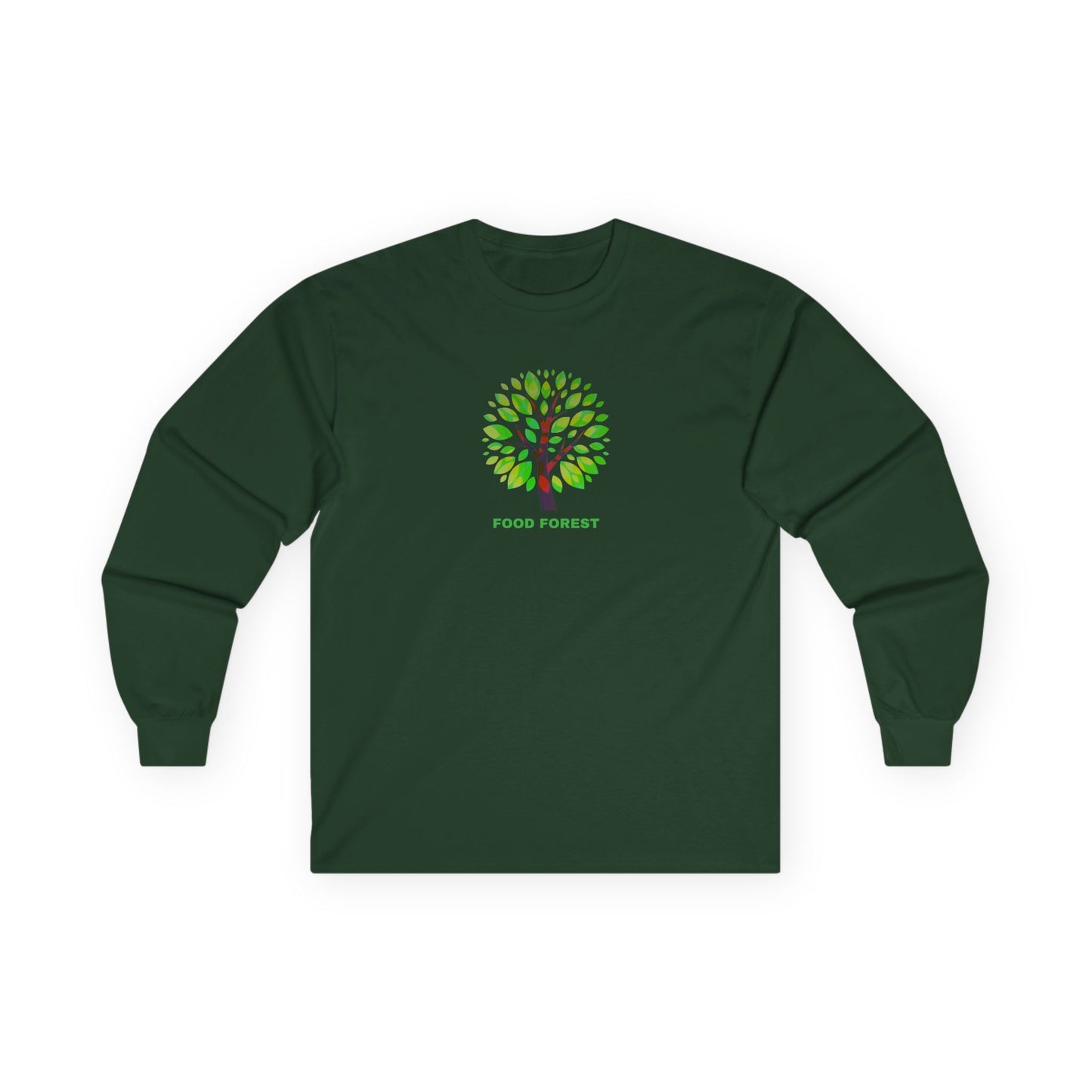 FOOD FOREST Ultra Cotton Long Sleeve Tee
