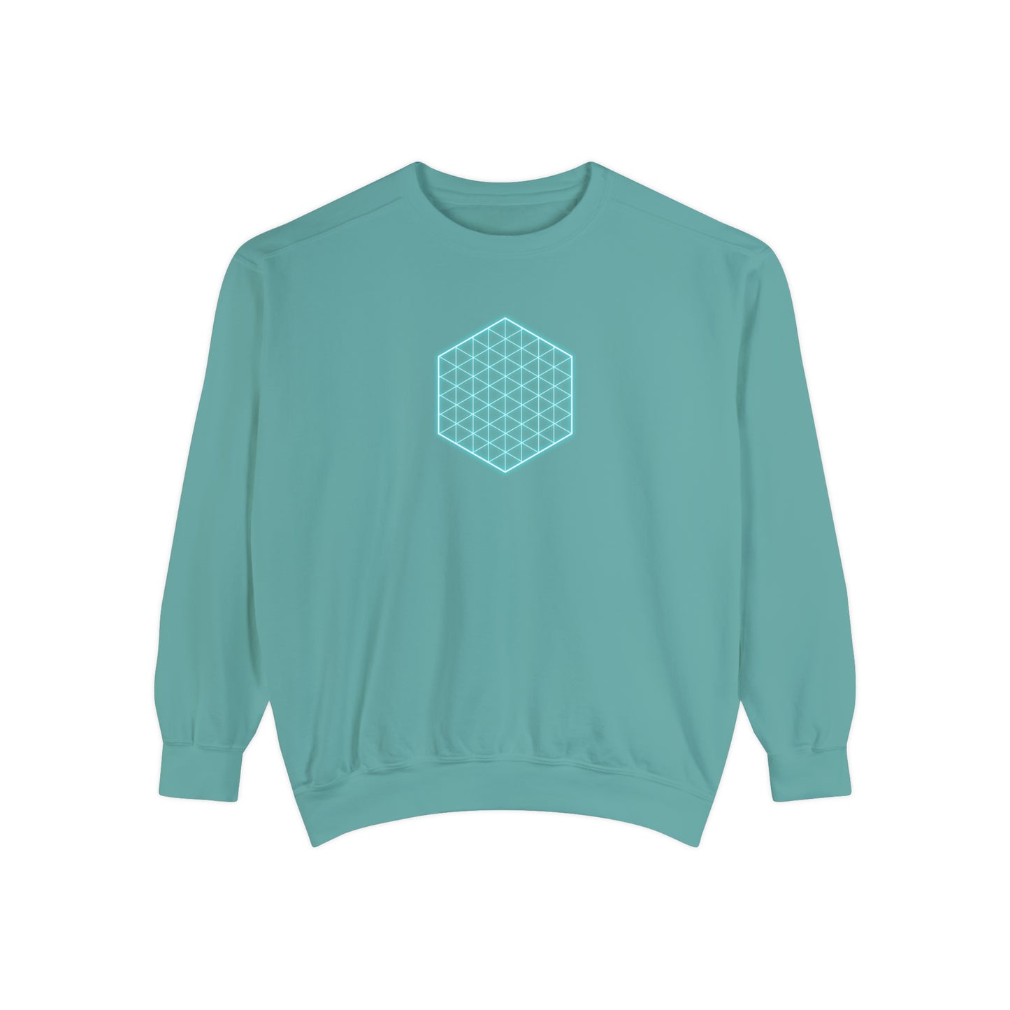 SACRED GEOMETRY Unisex Garment-Dyed Sweatshirt