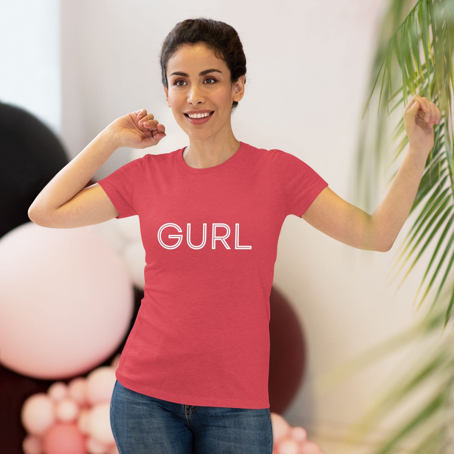 Women's Triblend Tee, GURL