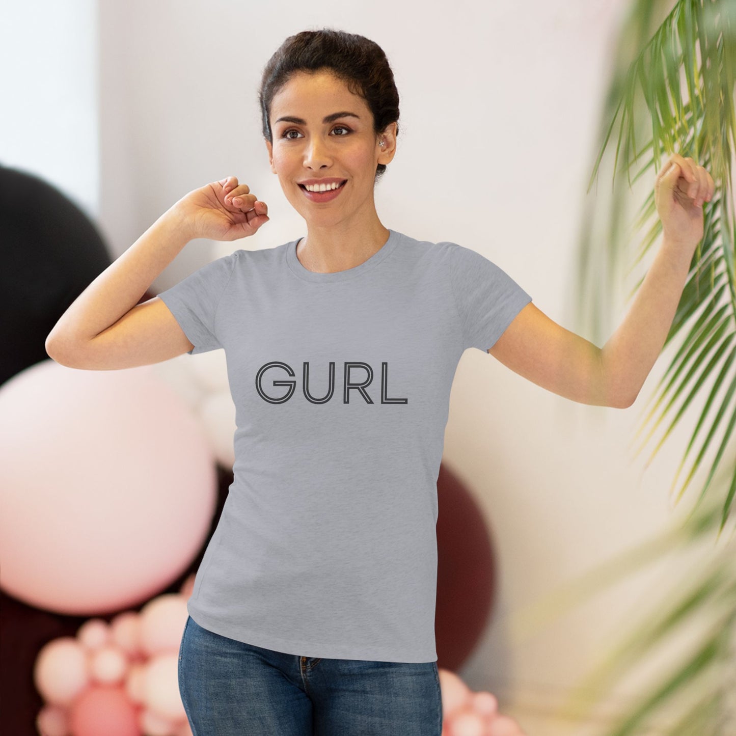 Women's Triblend Tee, GURL