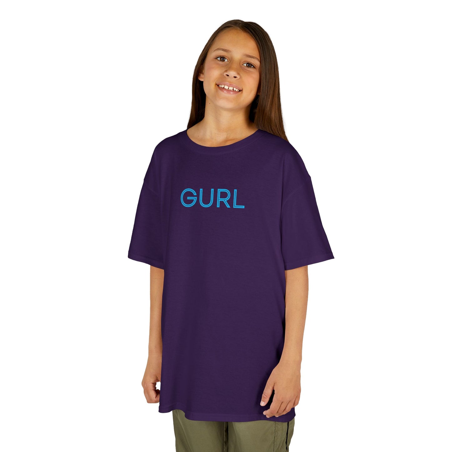 GURL Heavy Cotton™ Tee, Girls Sizes