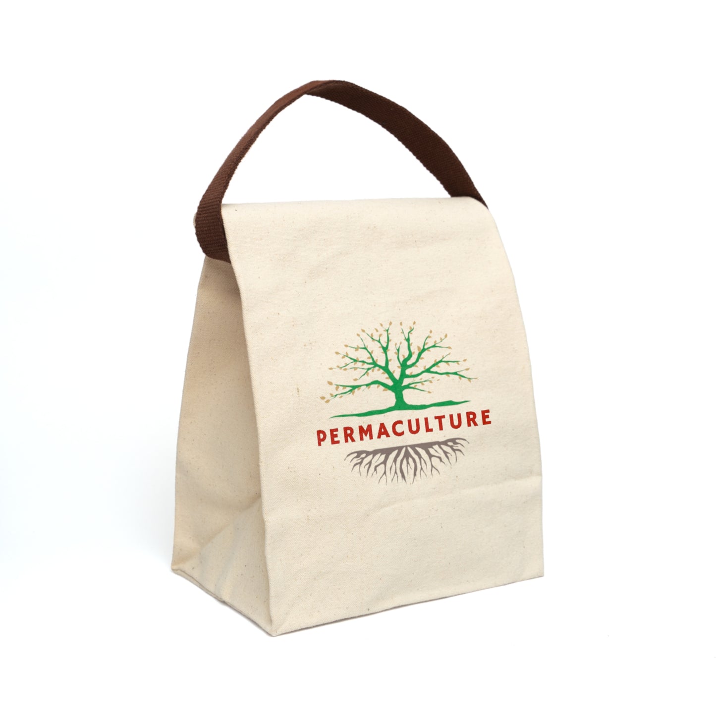 Permaculture, Canvas Lunch Bag With Strap