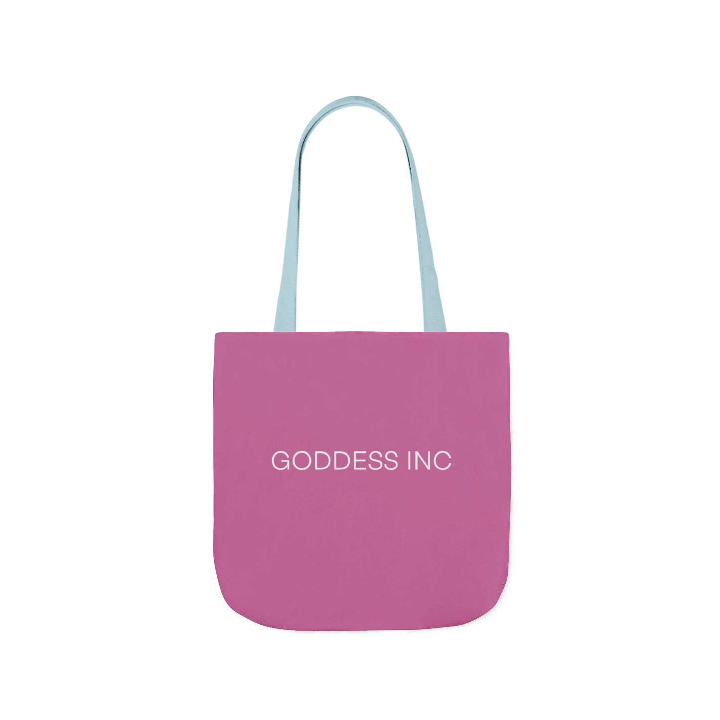 GODDESS INC Canvas Tote Bag, 5-Color Straps, Pink and White