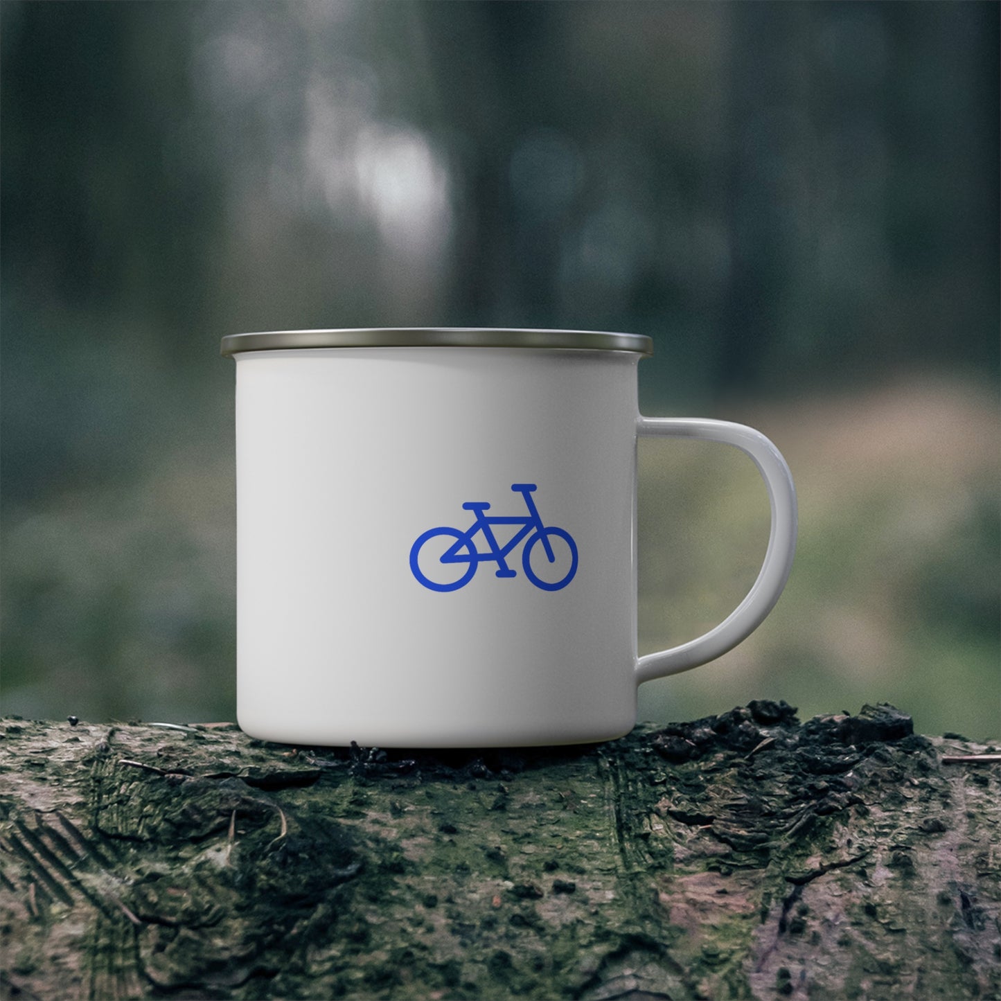 Enamel Camping Mug, BIKE