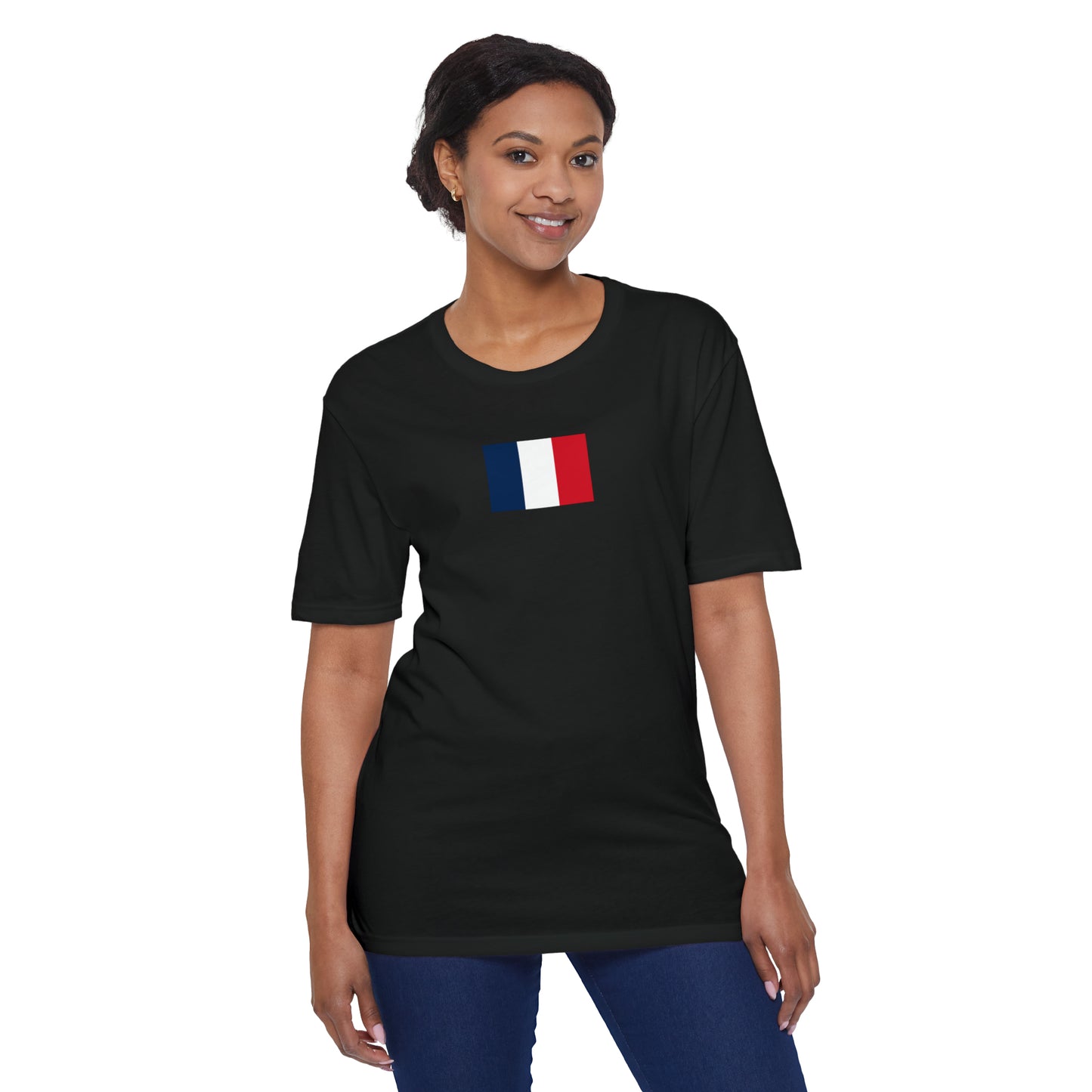 French Flag Unisex District® Re-Tee®