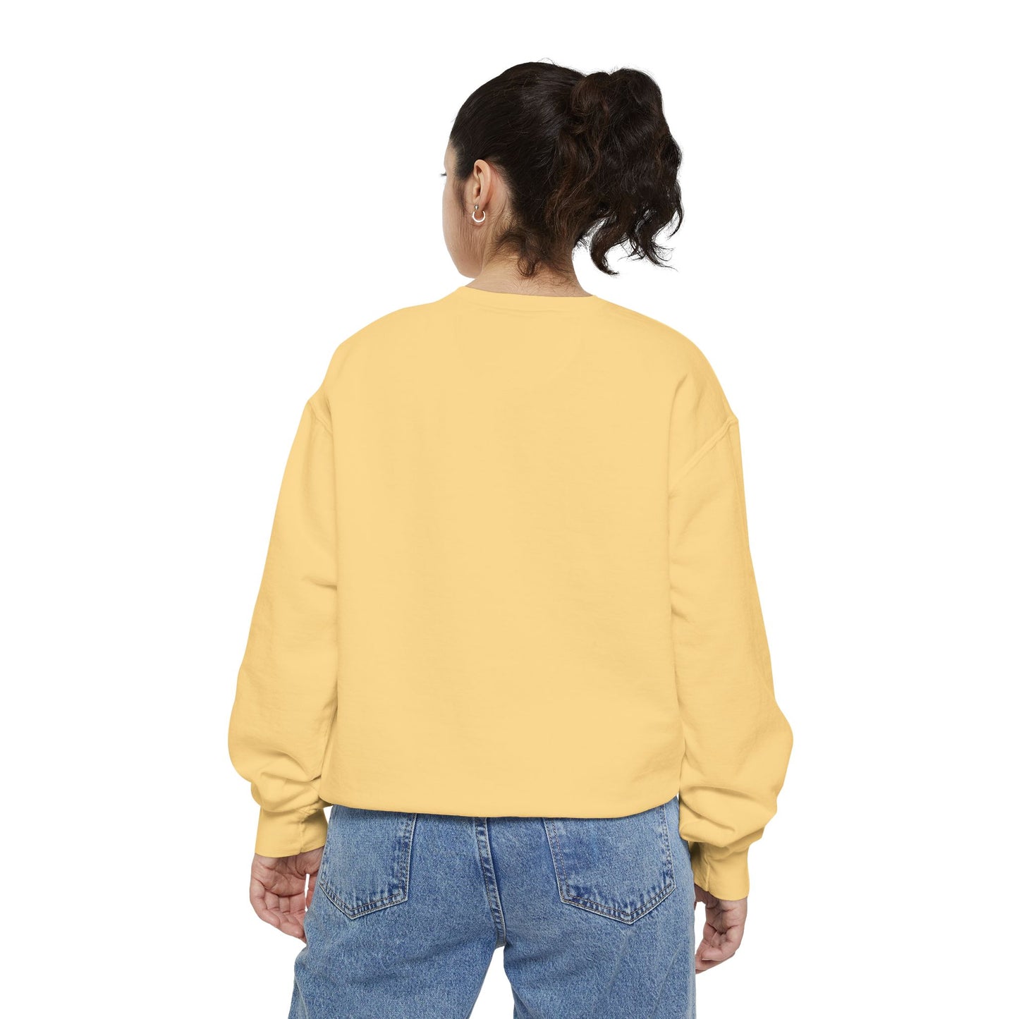 GODDESS INC Garment-Dyed Sweatshirt