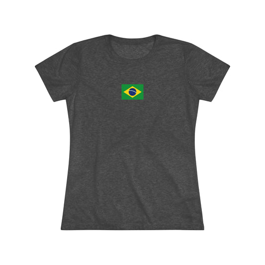 BRAZIL Women's Triblend Tee