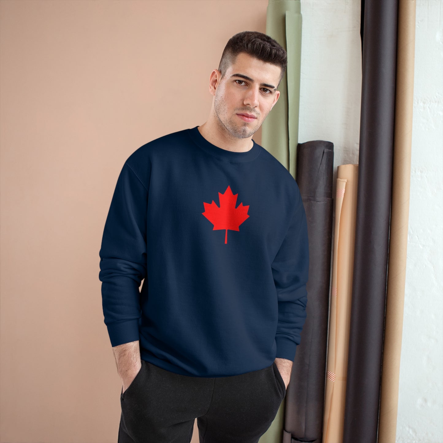 Champion Sweatshirt, Canadian Maple Leaf