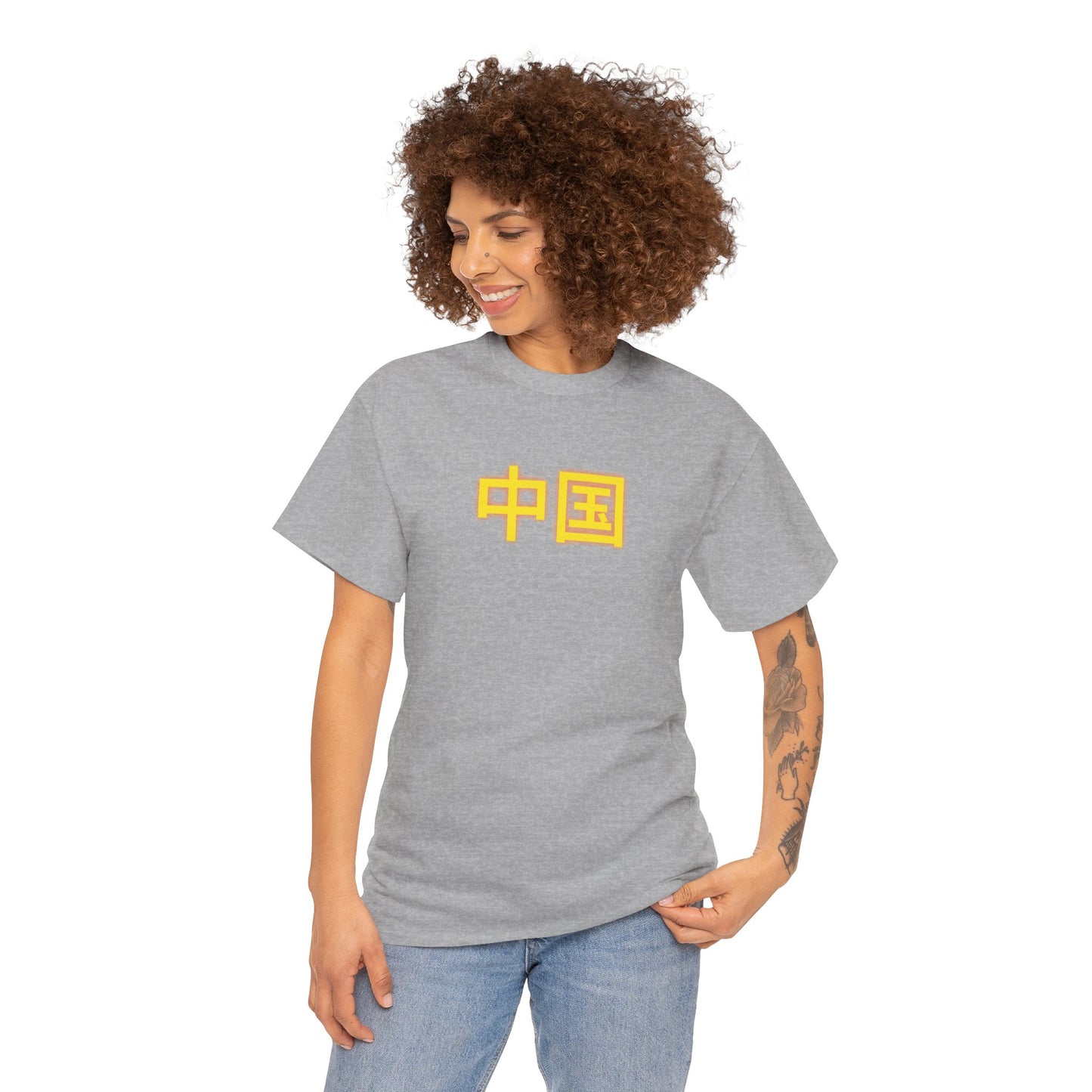 China Unisex Heavy Cotton Tee