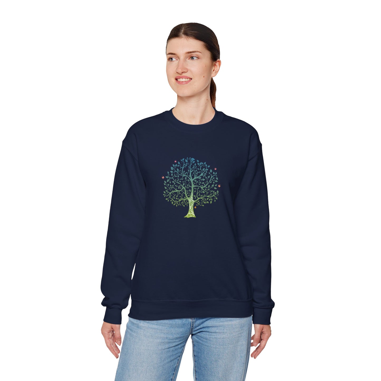 Tree of Life, Unisex Heavy Blend™ Crewneck Sweatshirt