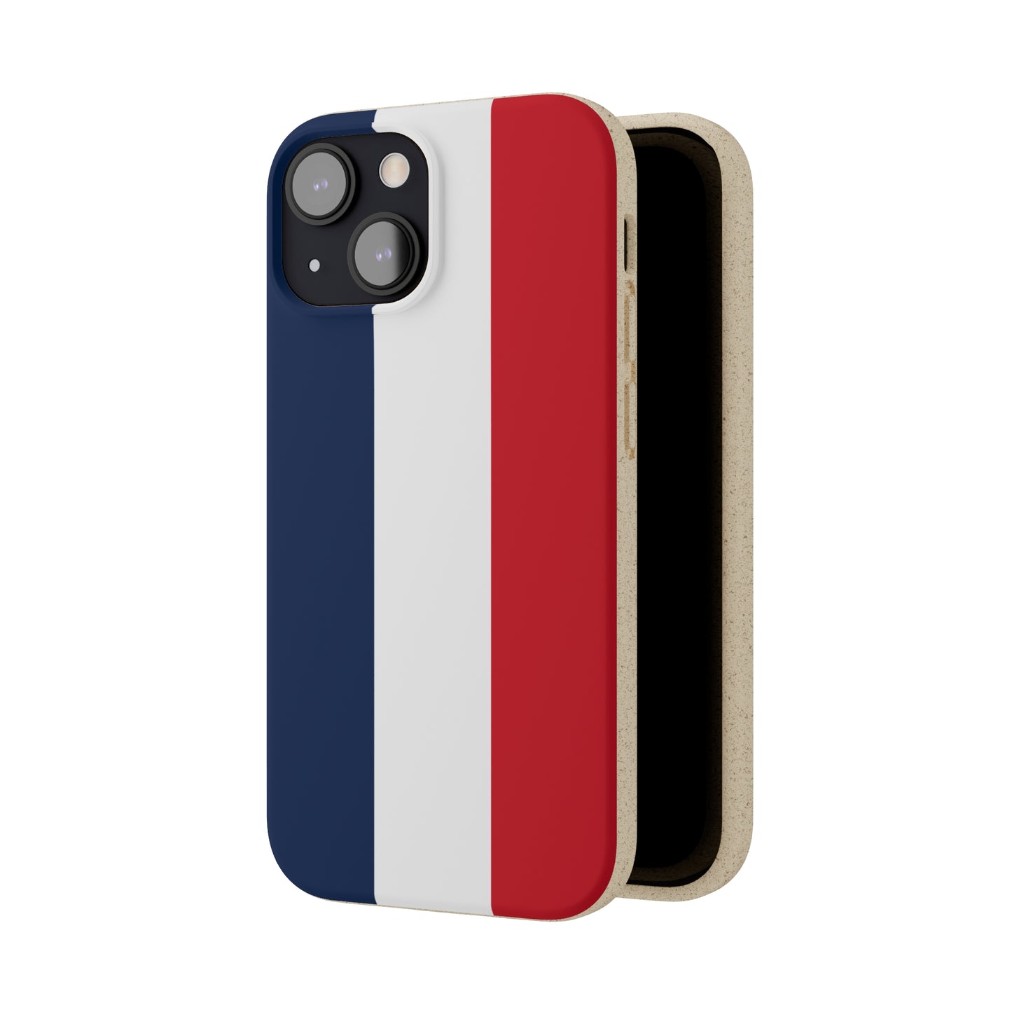 Biodegradable Cases, French Tricolour