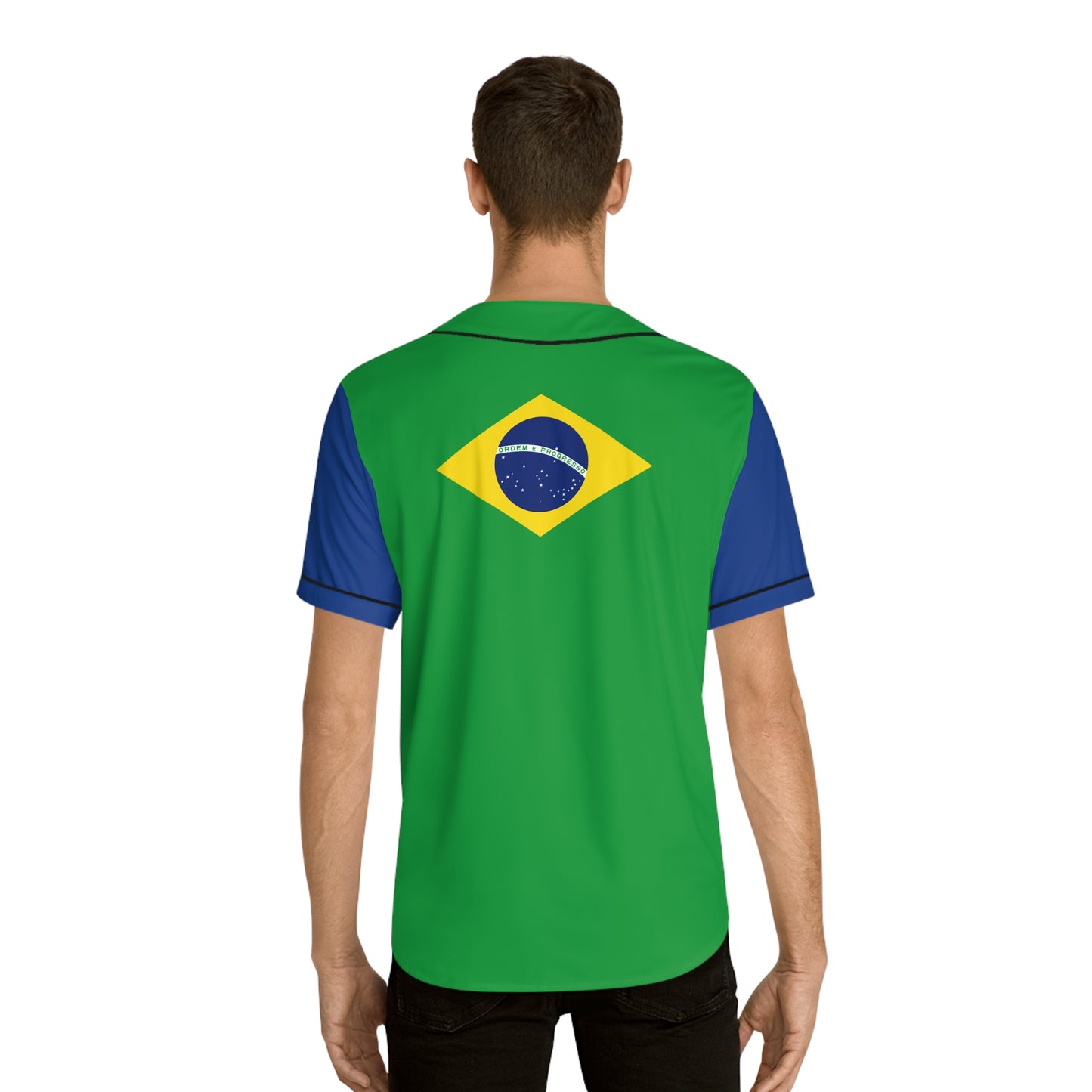 BRAZIL Men's Baseball Jersey