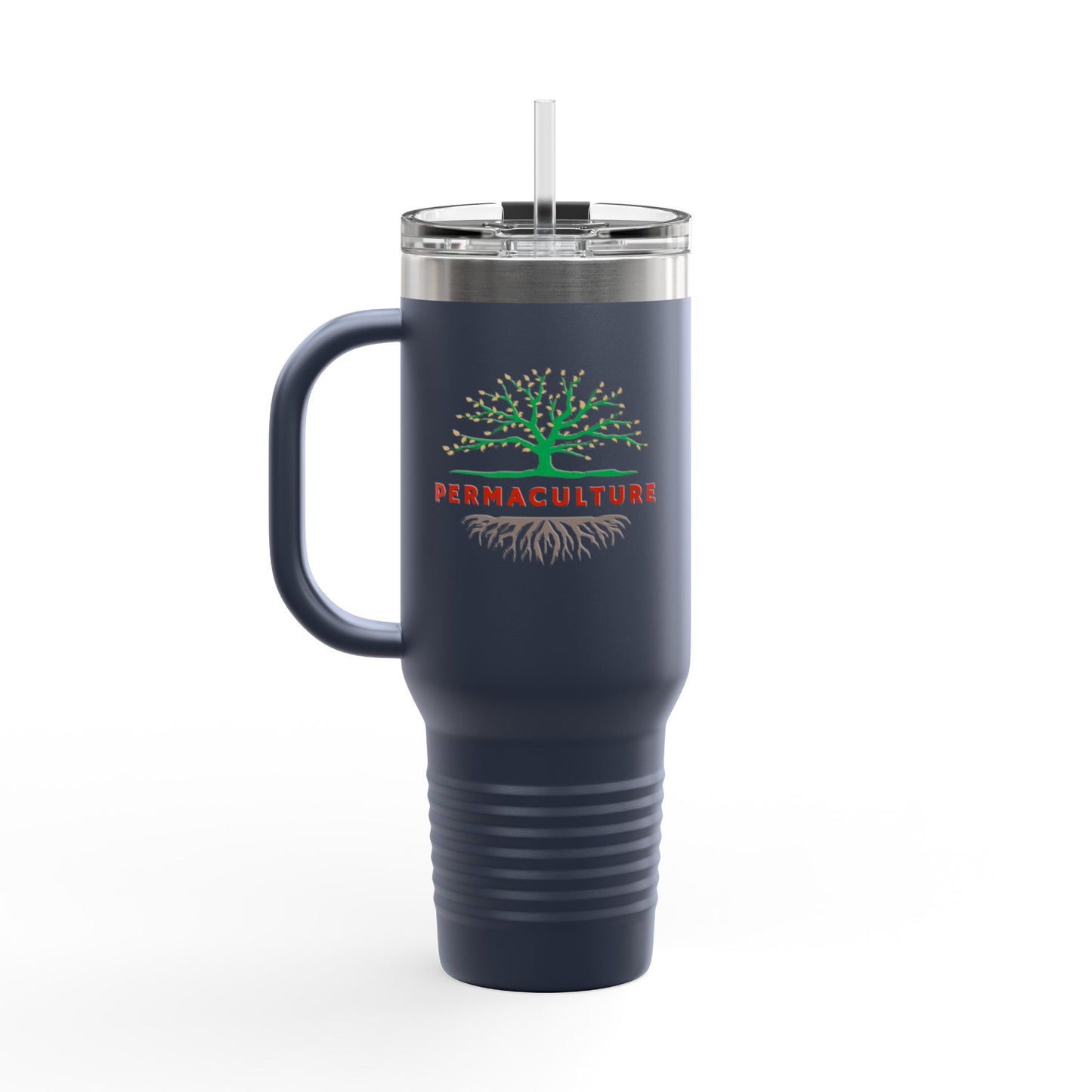 PERMACULTURE Insulated Travel Mug, 40oz