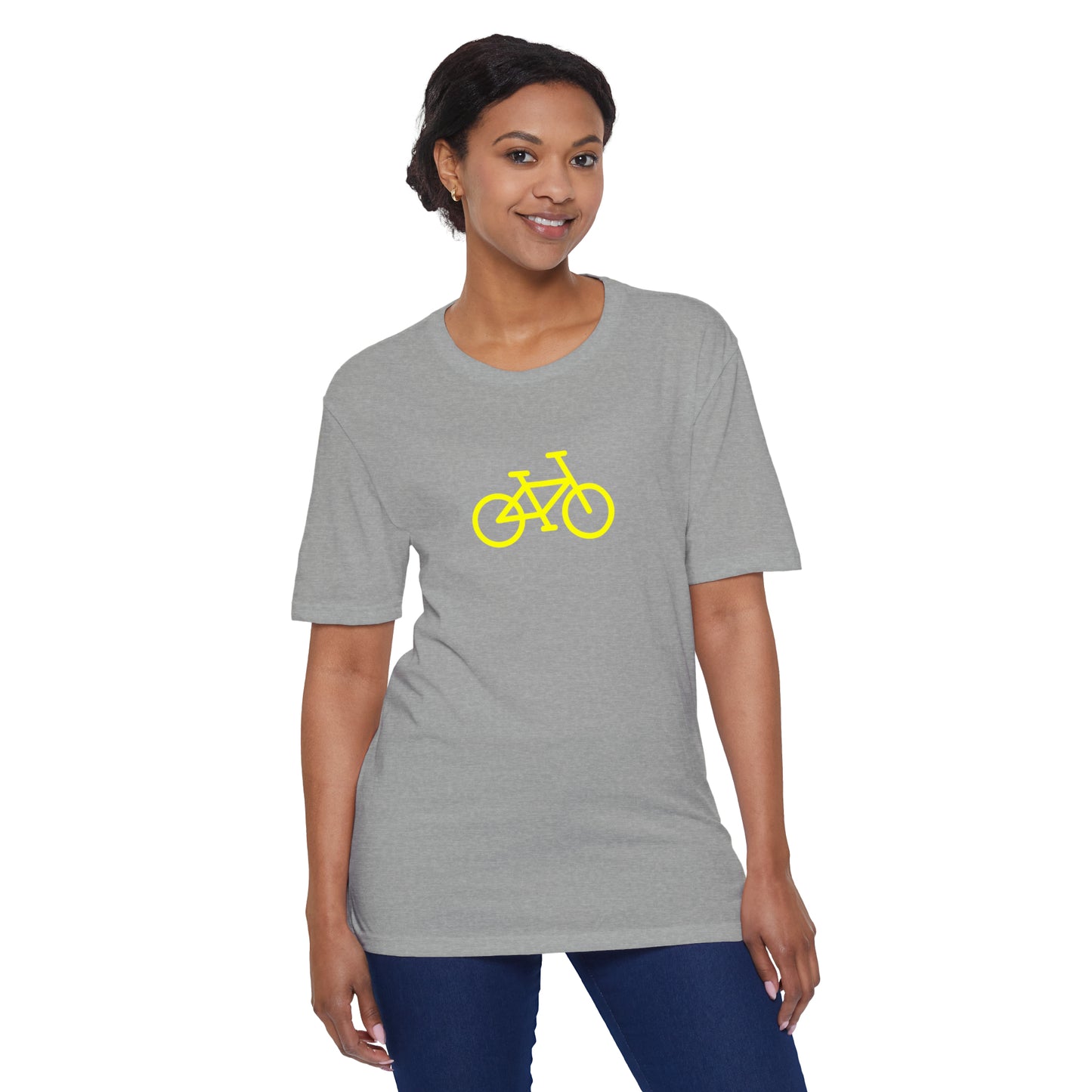BIKE Unisex District® Re-Tee®, Gold Print