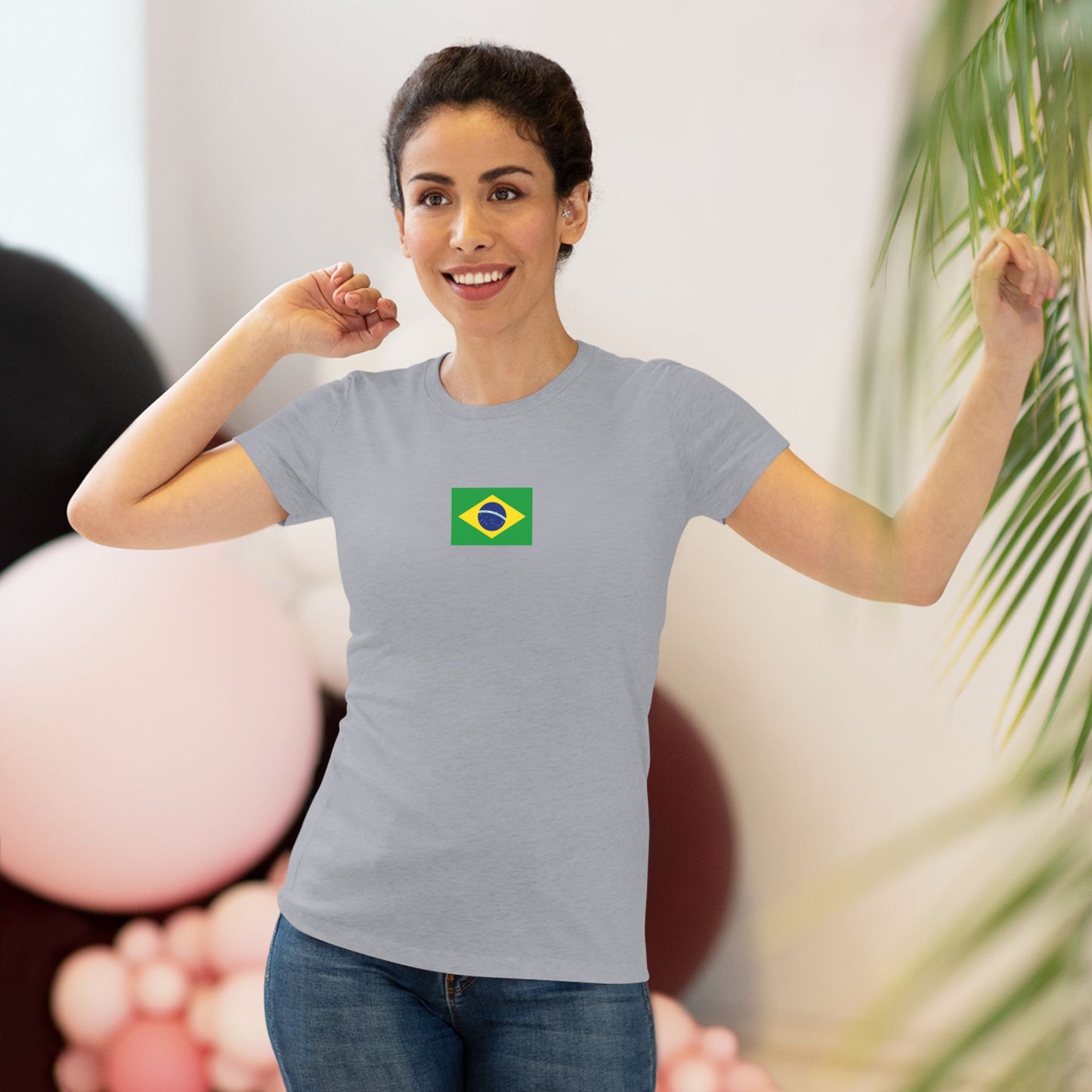 BRAZIL Women's Triblend Tee