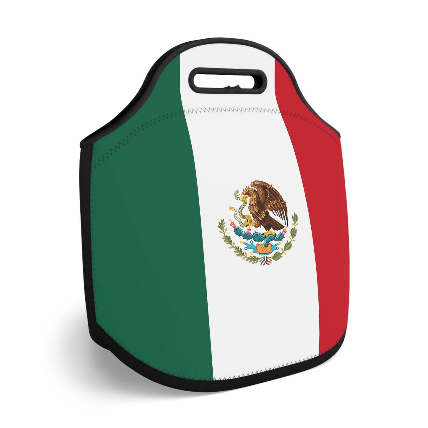 Mexican Flag Neoprene Lunch Bag