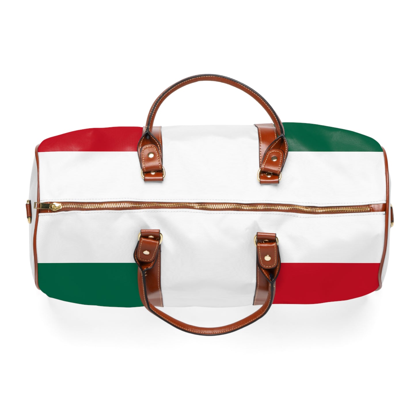 Mexican Flag Waterproof Travel Bag