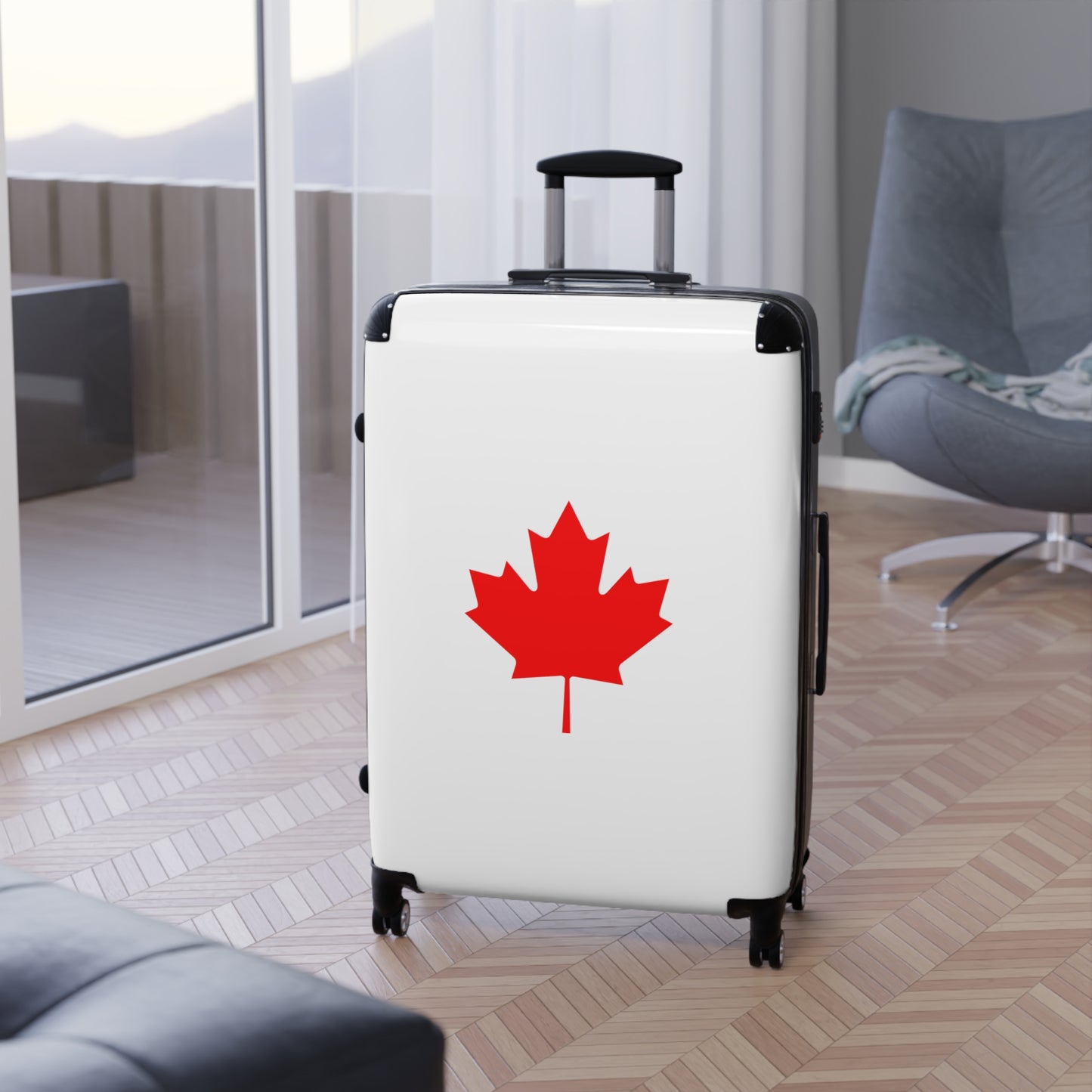 Canadian Maple Leaf Suitcase