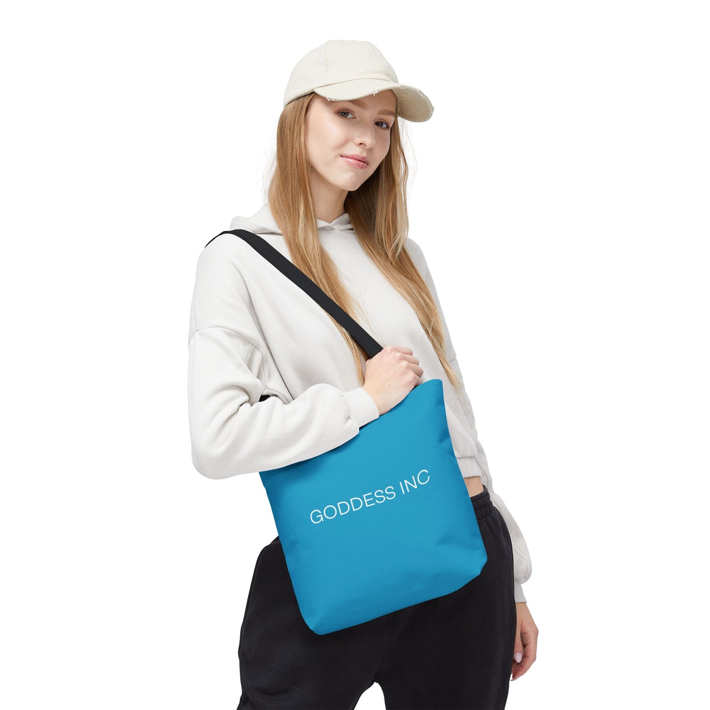 GODDESS INC Tote Bag, Blue