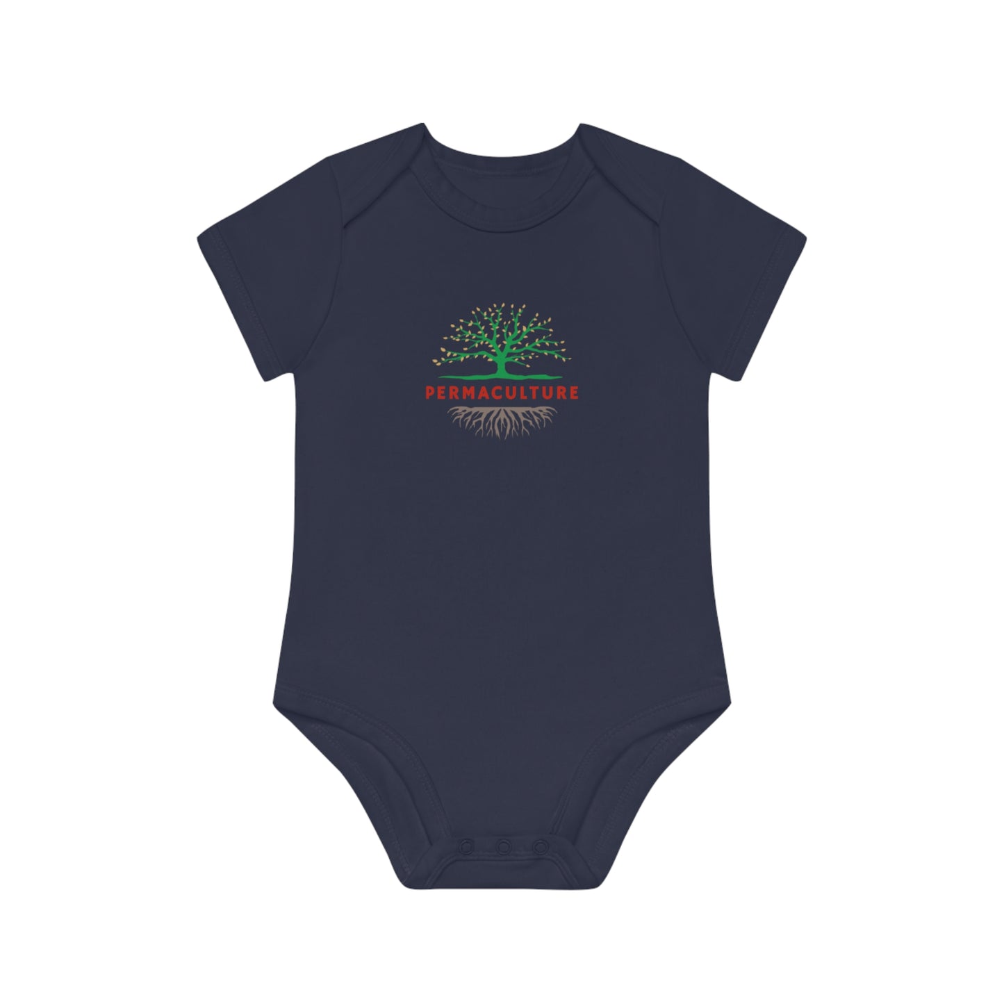 Permaculture, Baby Organic Short Sleeve Bodysuit