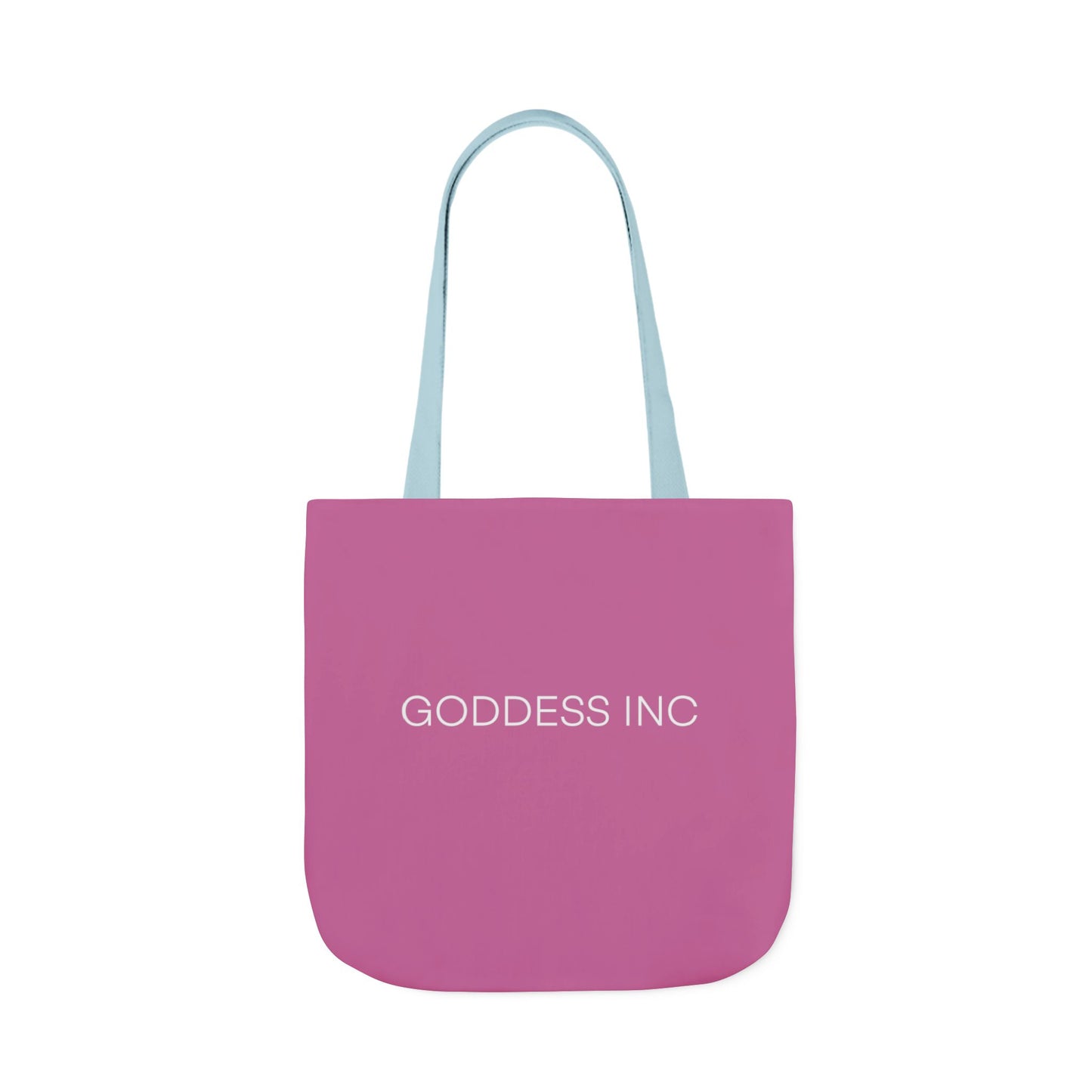 GODDESS INC Canvas Tote Bag, 5-Color Straps, Pink and White
