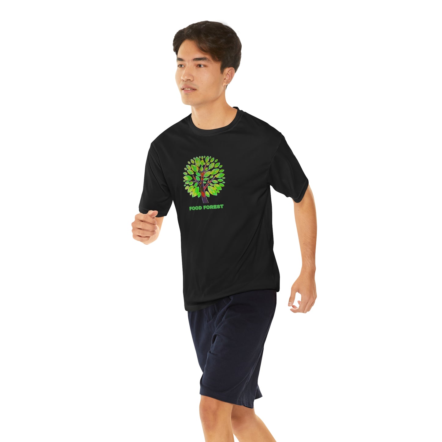 FOOD FOREST Men's Performance T-Shirt
