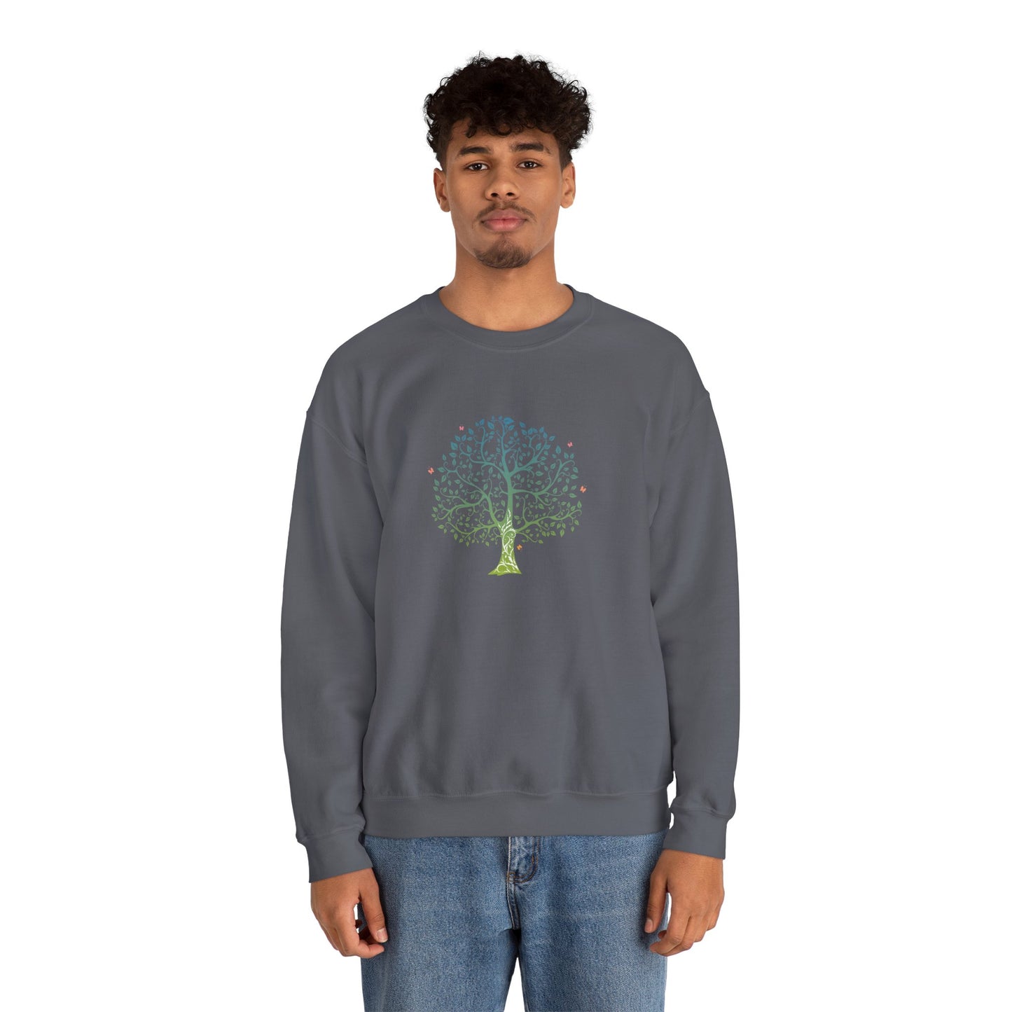 Tree of Life, Unisex Heavy Blend™ Crewneck Sweatshirt