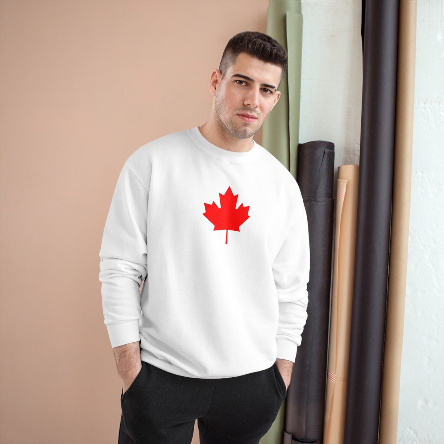 Champion Sweatshirt, Canadian Maple Leaf