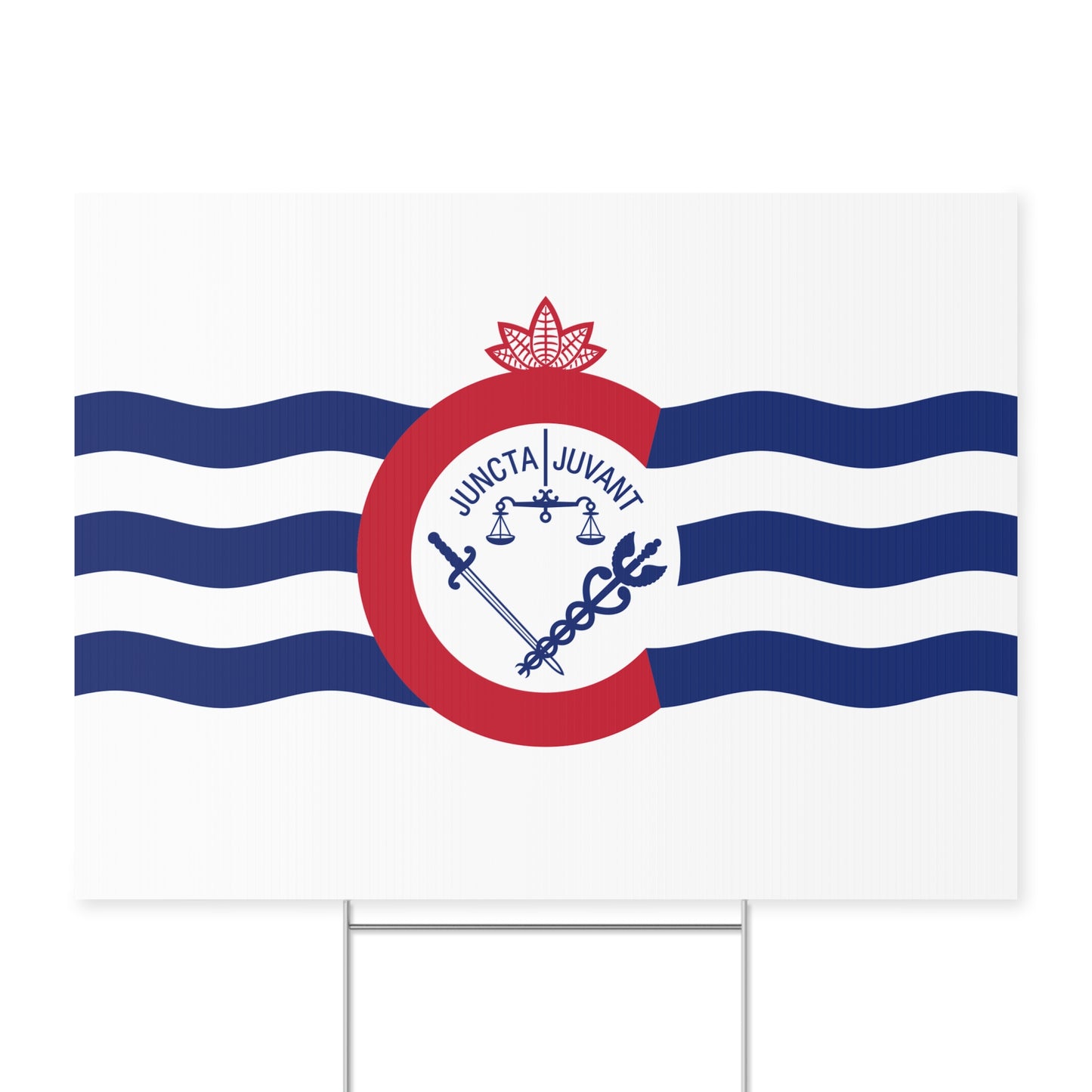 Cincinnati Flag, Yard Sign