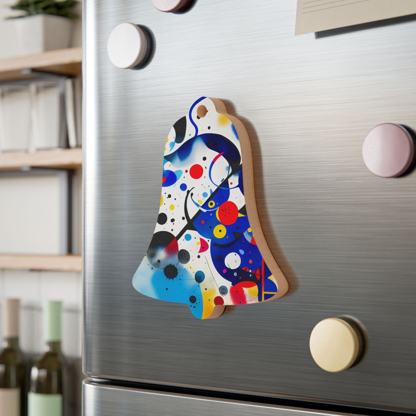 Wooden Ornaments, Inspired by Miro