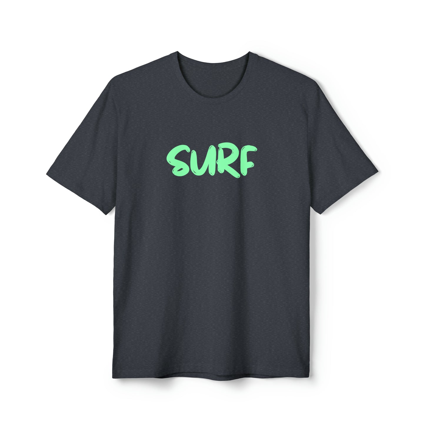 SURF Unisex District® Re-Tee®, Turquoise Script