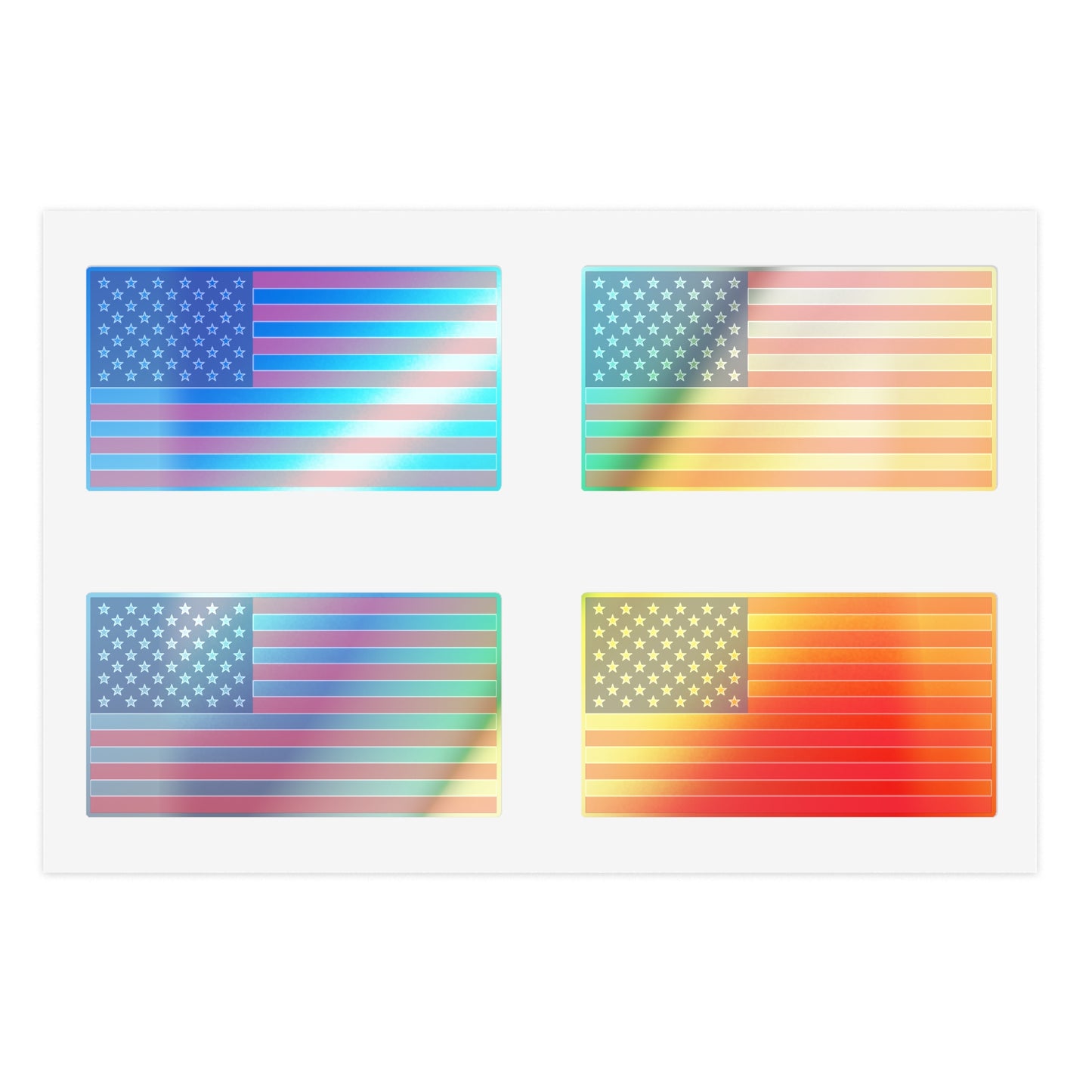 Sticker Sheets, American Flag