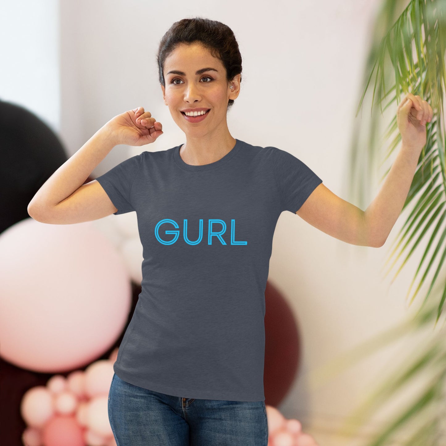 Women's Triblend Tee, GURL