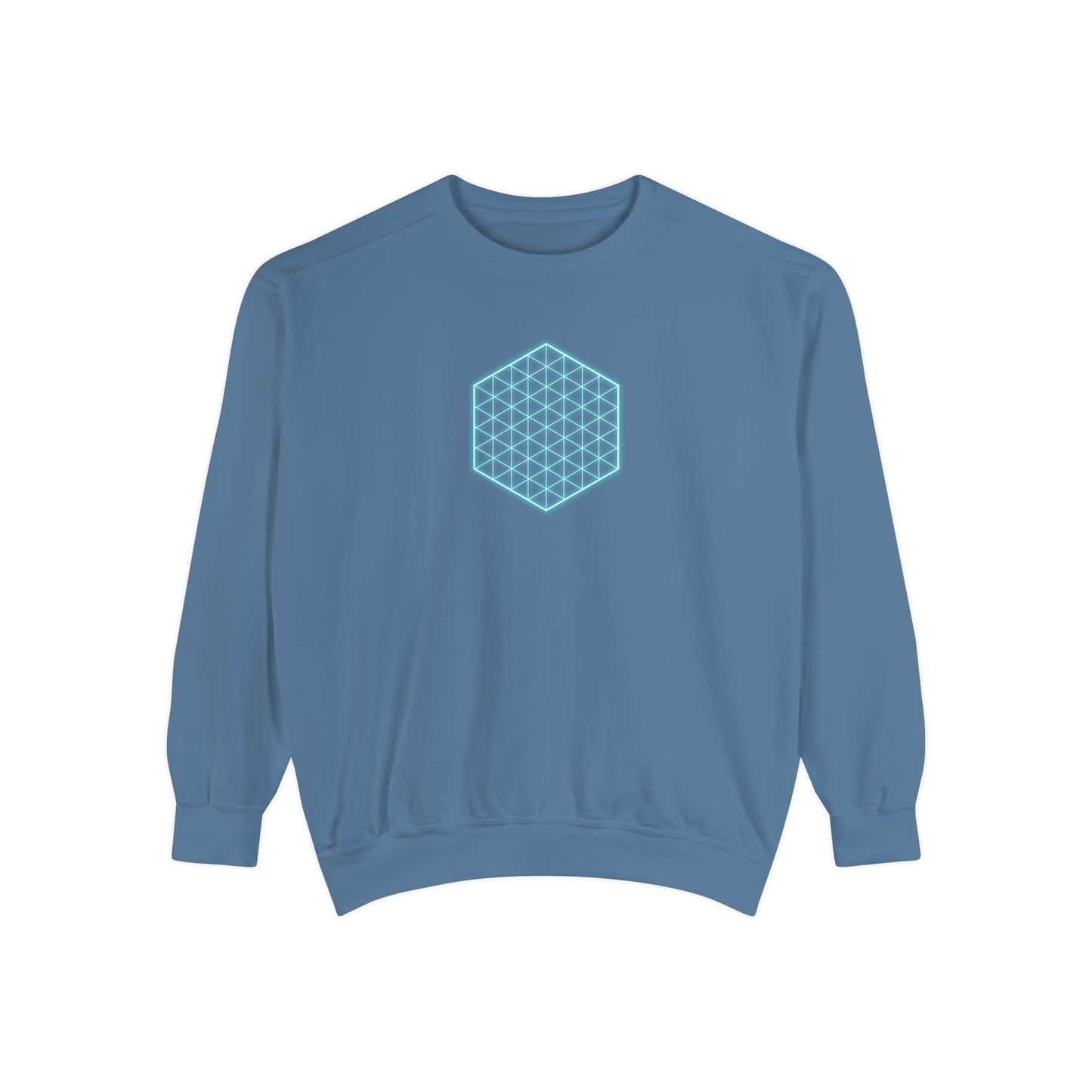 SACRED GEOMETRY Unisex Garment-Dyed Sweatshirt