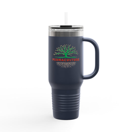 PERMACULTURE Insulated Travel Mug, 40oz