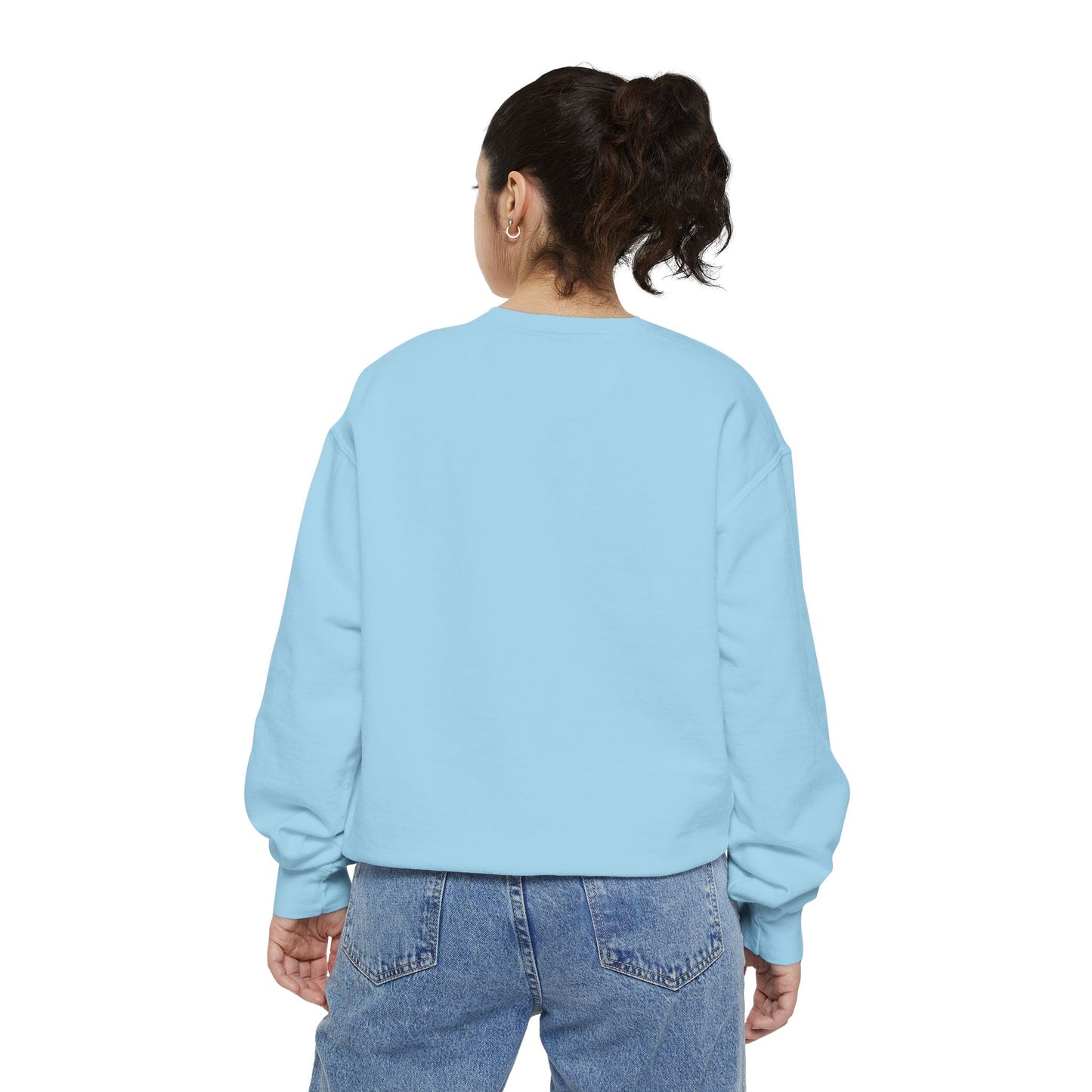 GODDESS INC Garment-Dyed Sweatshirt