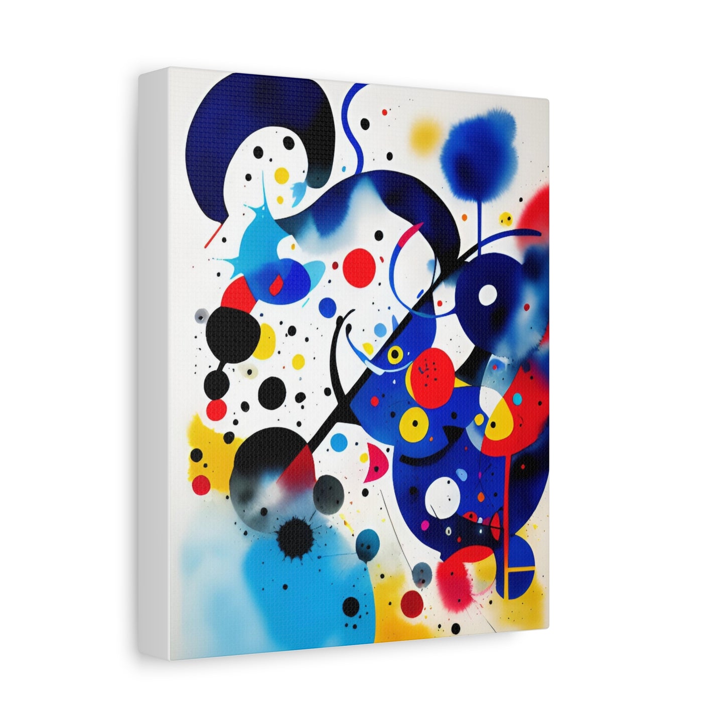 Miro-inspired Matte Canvas, Stretched, 1.25"