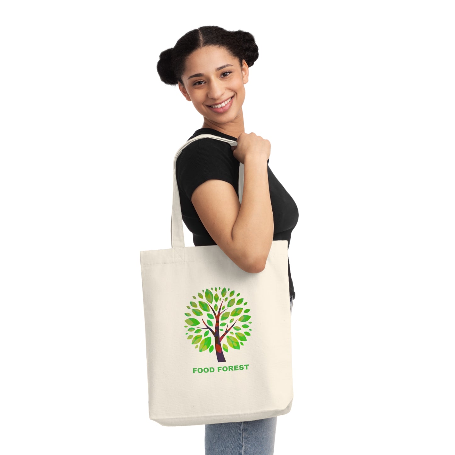 FOOD FOREST Woven Tote Bag