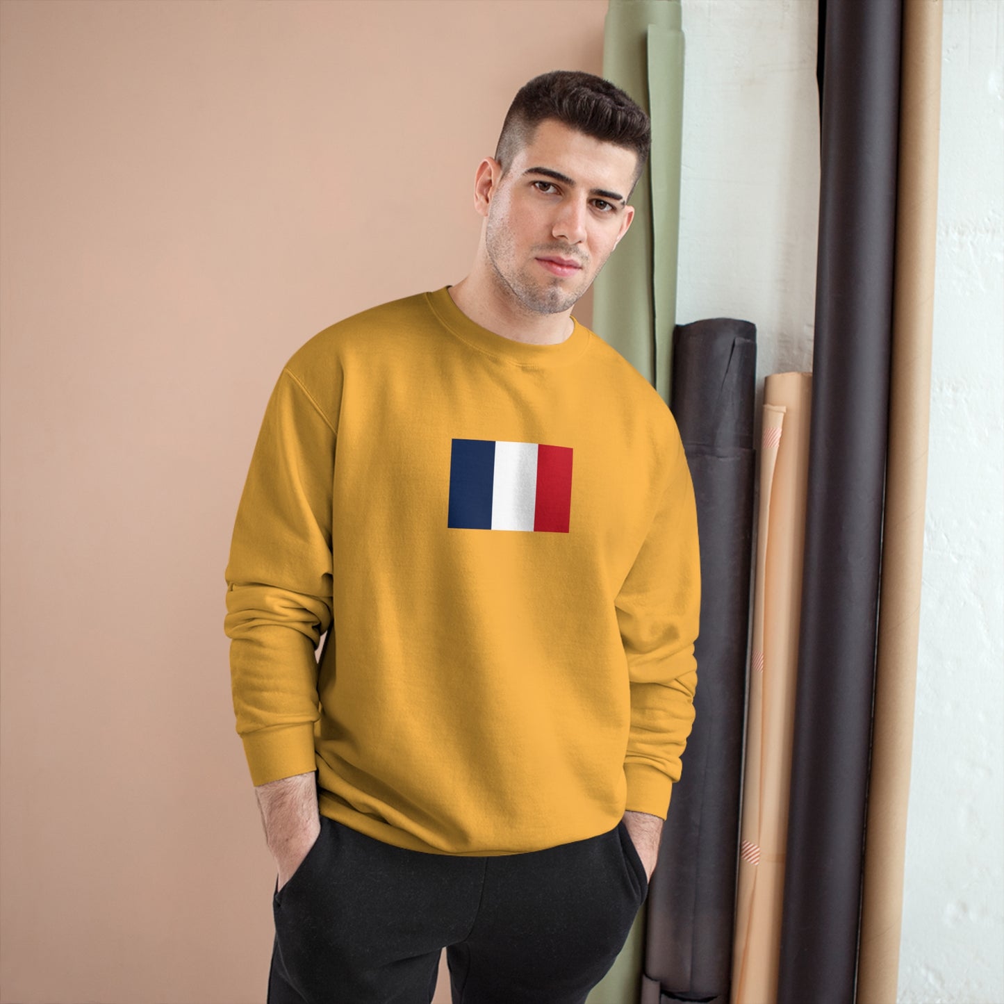 Champion Sweatshirt, French Flag