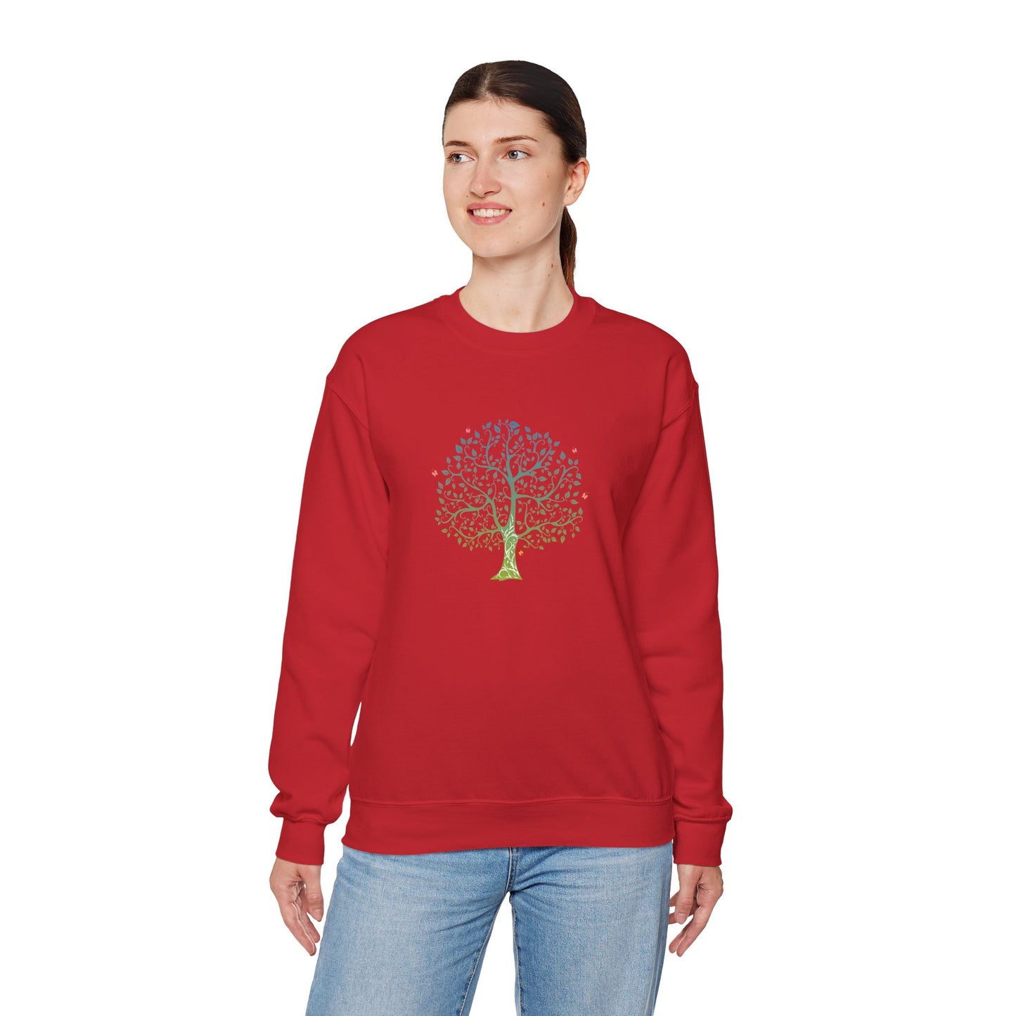Tree of Life, Unisex Heavy Blend™ Crewneck Sweatshirt
